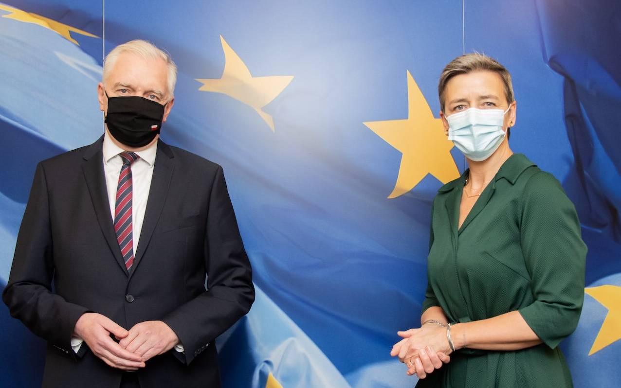 Jarosław Gowin, and Margrethe Vestager