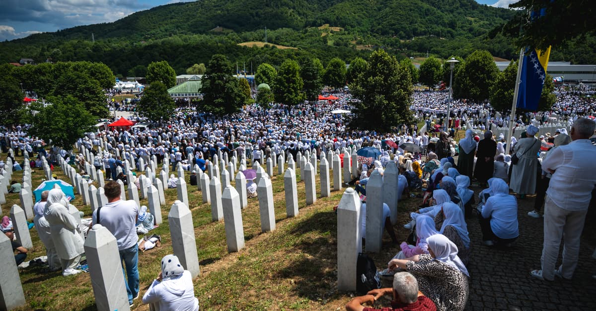 30 rocznica ludobójstwa w Srebrenicy. Antonio Costa: nie ma miejsca na rewizjonizm