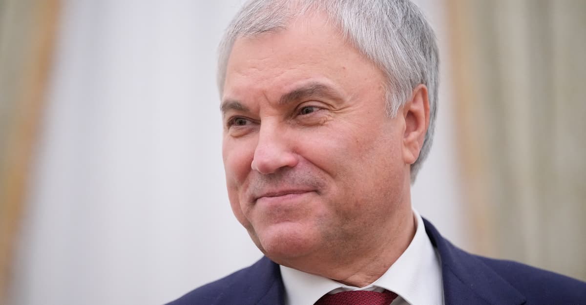 Marszałek Dumy: Rosja się nie cofnie [bo jest pod ścianą]