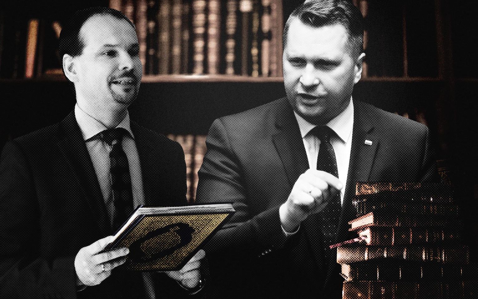Grafika do artykułu Fanatyk z kręgu Ordo Iuris pełnomocnikiem Czarnka ds. podręczników. Ekspert: niebezpieczne