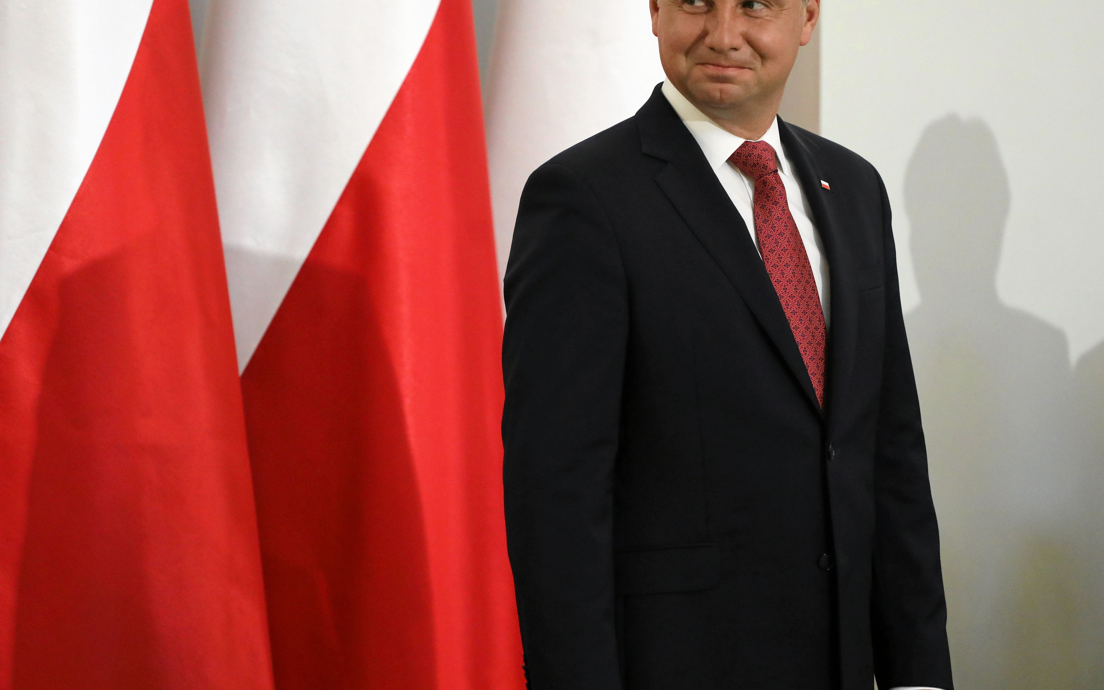 30.07.2018 Warszawa , Palac Prezydencki . Prezydent RP Andrzej Duda podczas uroczystosci podpisania ustawy o zmianie Ustawy o nieodplatnej pomocy prawnej oraz edukacji prawnej oraz niektorych innych ustaw .
Fot. Slawomir Kaminski / Agencja Gazeta