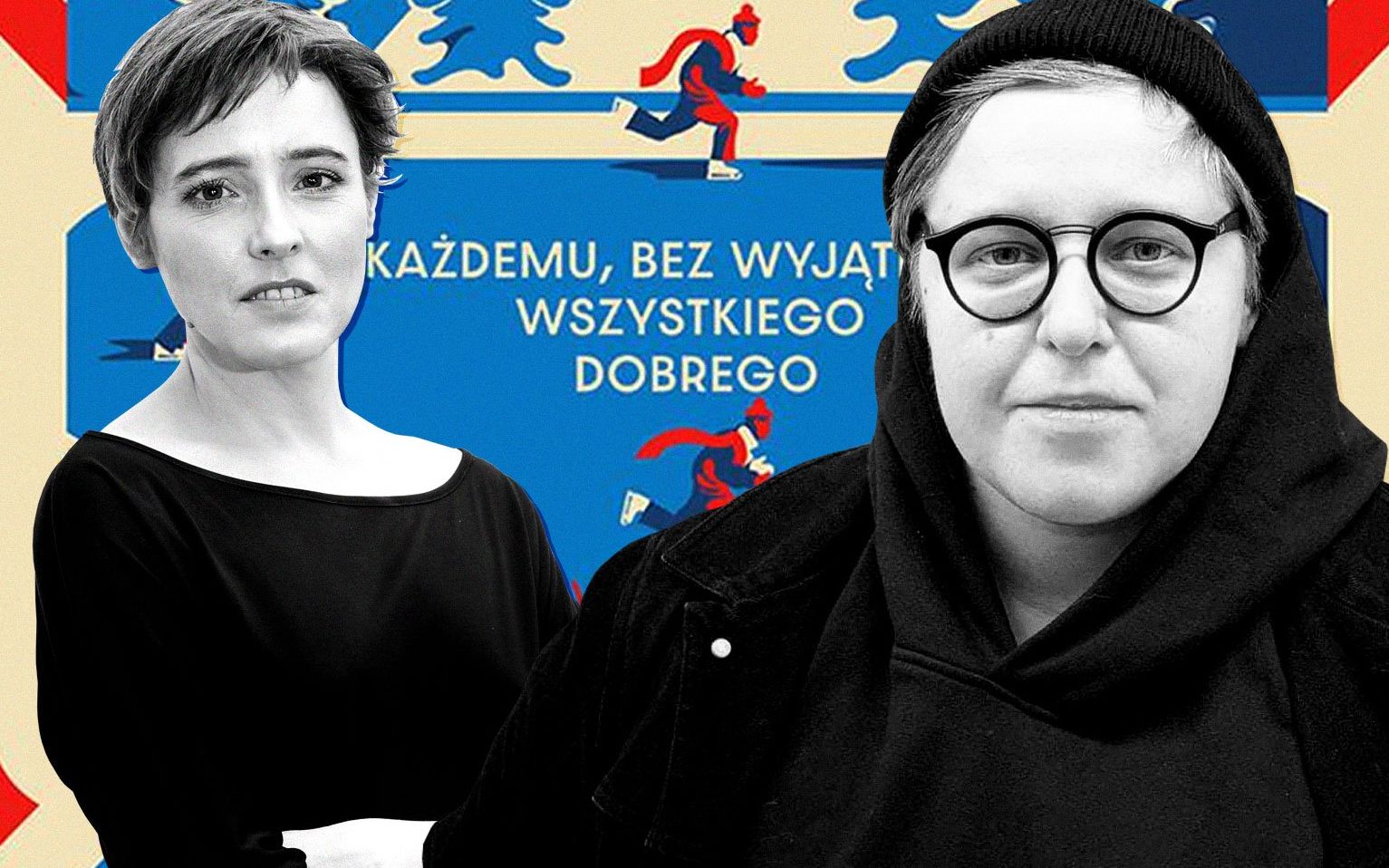 Grafika do artykułu "Nie liczyłam gwiazdek" - Ola Jasionowska o swoich plakatach, dzikach i życzeniach dla wszystkich