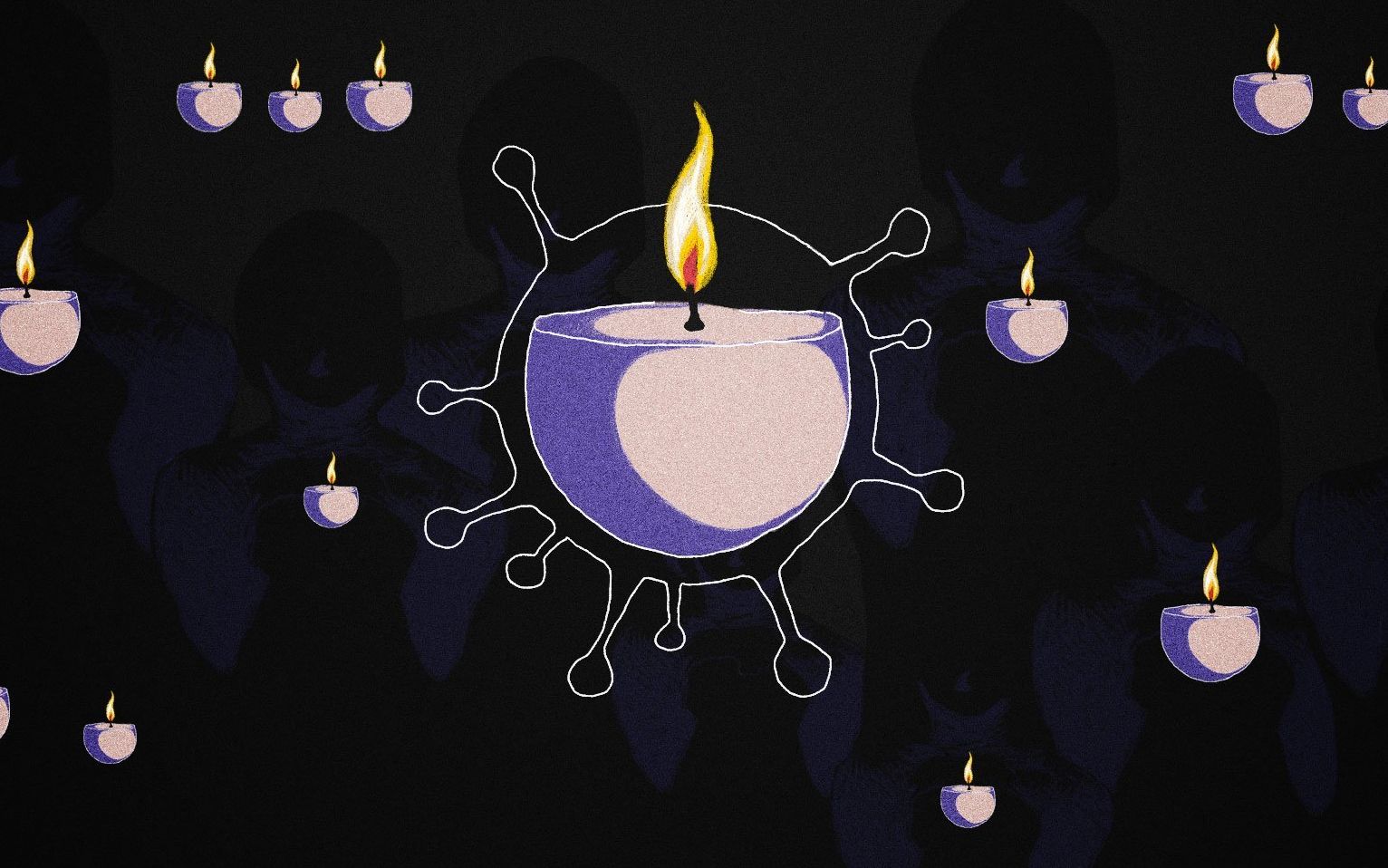 Grafika do artykułu 3 grudnia. Dzień Covidowej Żałoby Narodowej. Pokażmy, że pamiętamy o ich bólu, odbudujmy wspólnotę