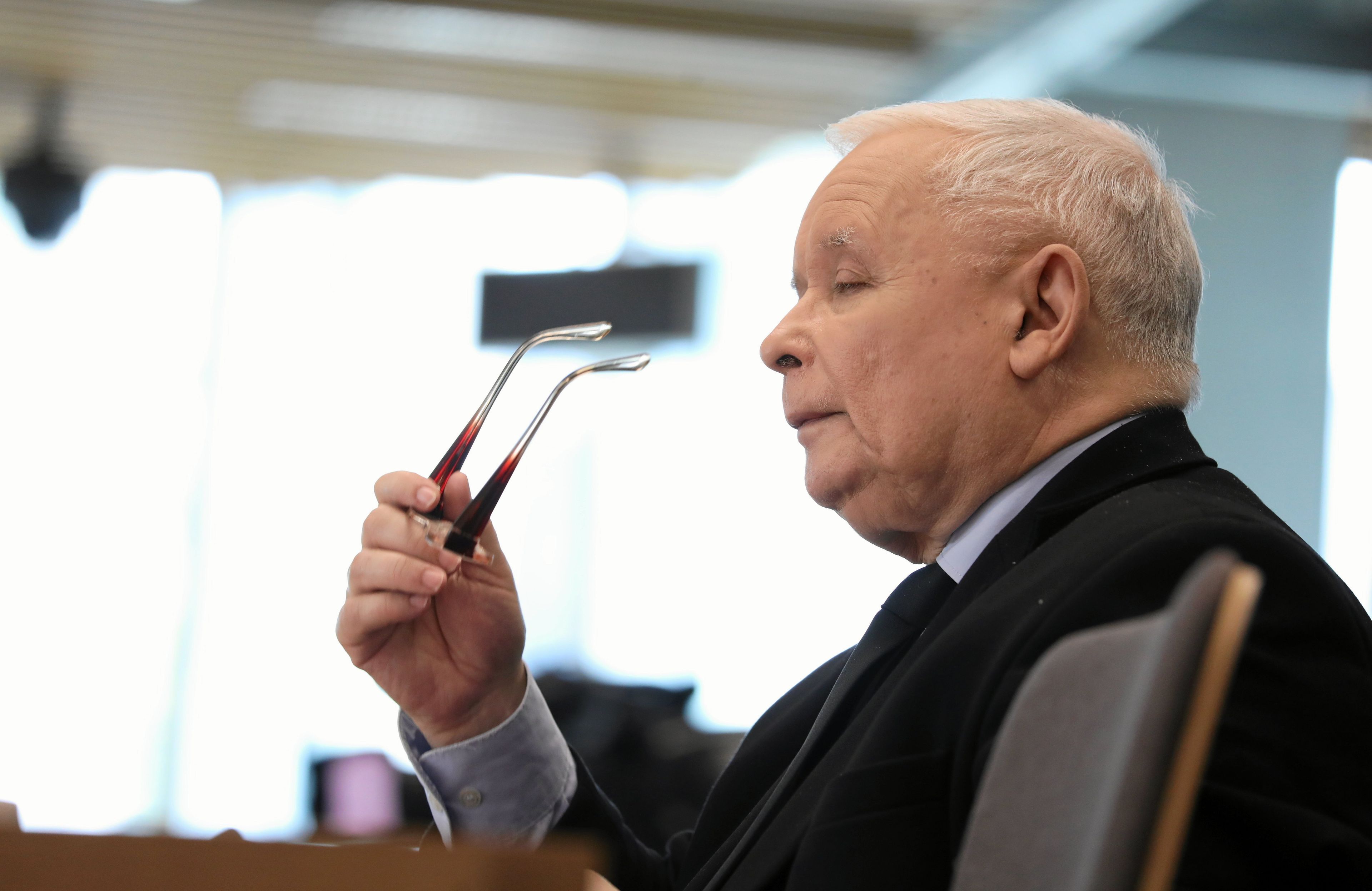 Jaroslaw Kaczynski przed Komisja Sledcza Kopertowa