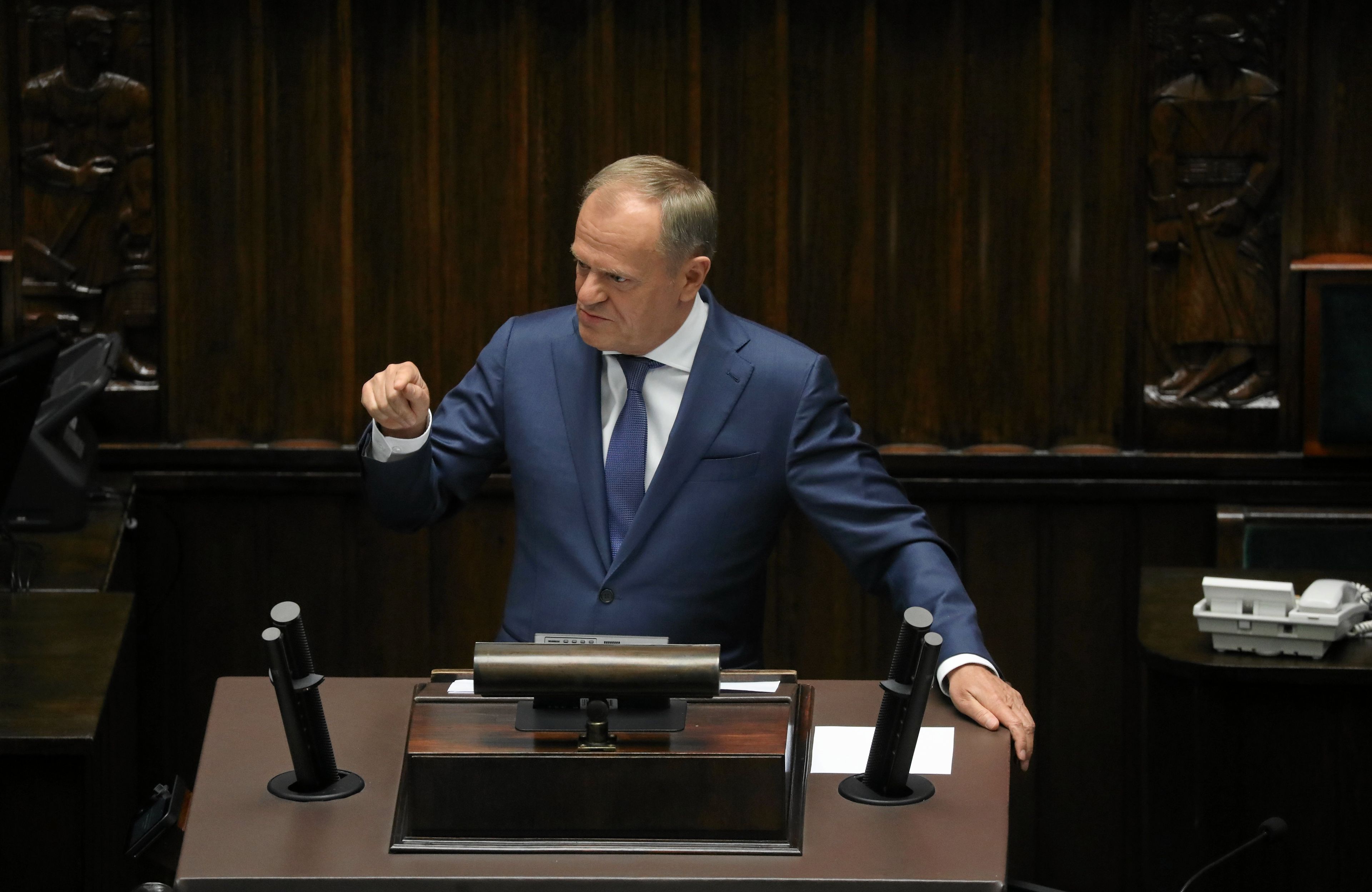 Donald Tusk w Sejmie