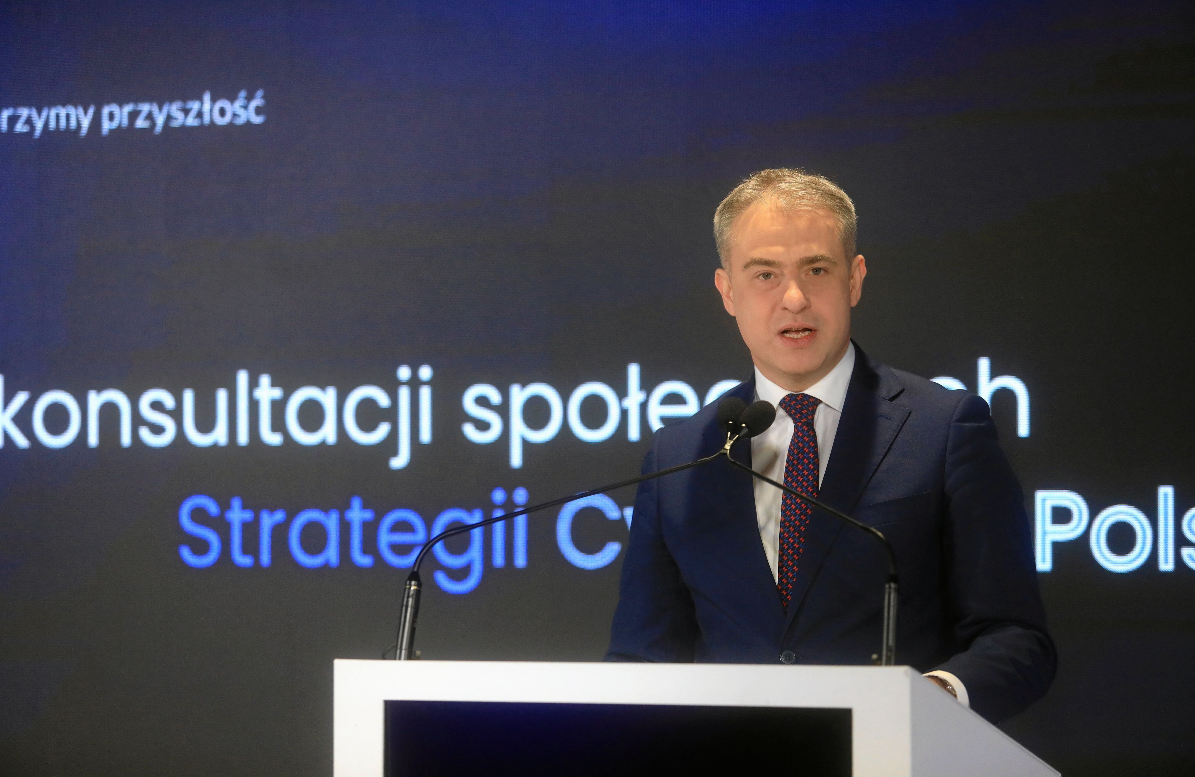 Konferencja ministra cyfryzacji Krzysztofa Gawkowskiego, 11.12.2024 r.