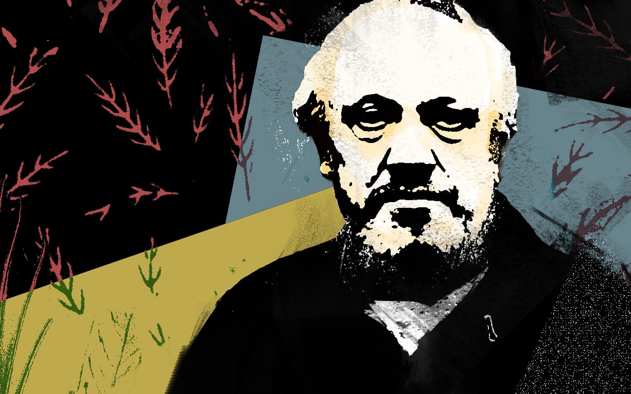 Grafika do artykułu Taras Prochaśko, pisarz i botanik: Nie chciałem wojny, ale to katharsis dla Ukrainy. [Rozmowa Opryszka]