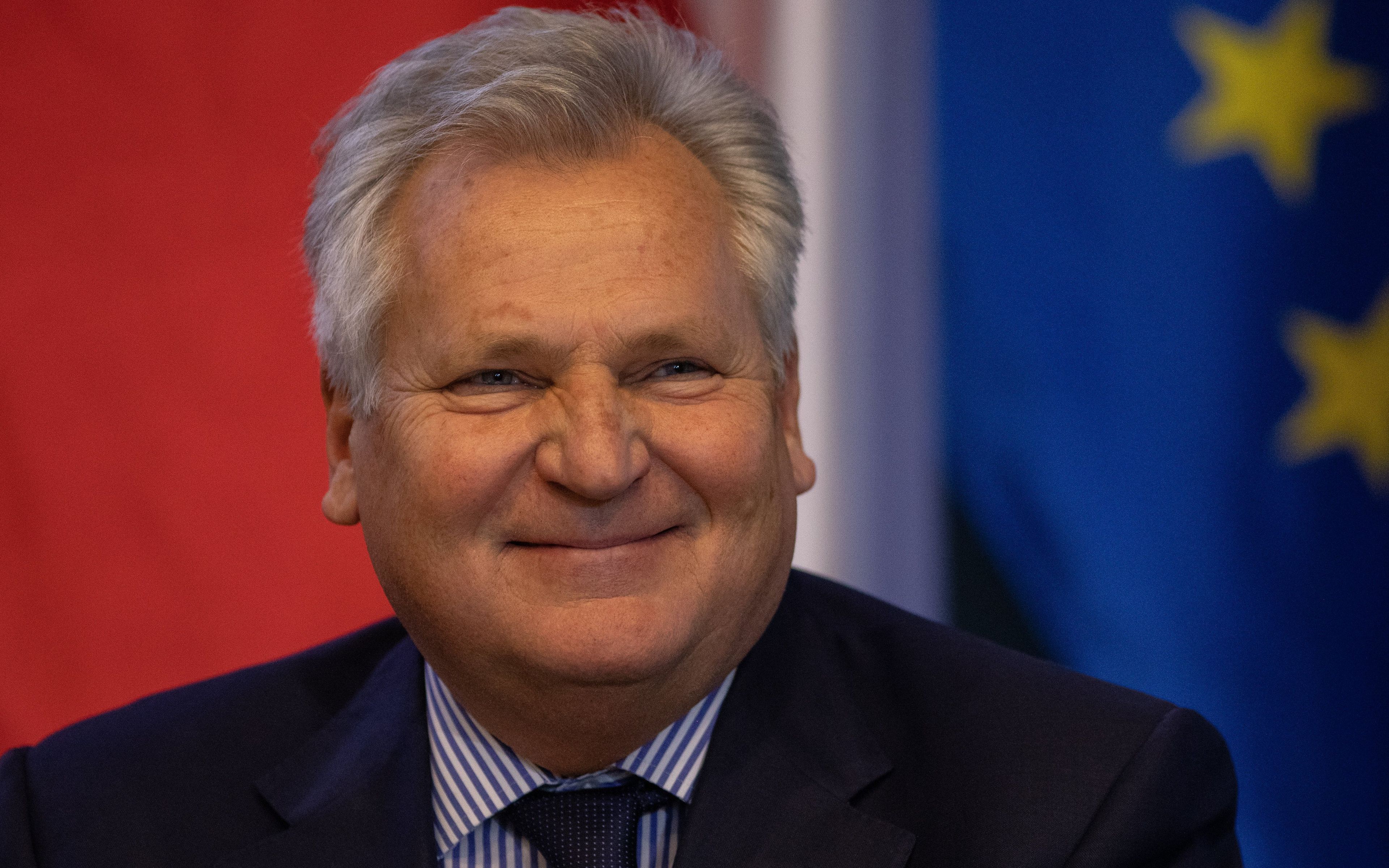 09.05.2019 Warszawa , Centrum Nauki Kopernik . Byly Prezydent Aleksander Kwasniewski podczas Dialogu Obywatelskiego z Okazji Dnia Europy . 
Fot. Dawid Zuchowicz / Agencja Gazeta