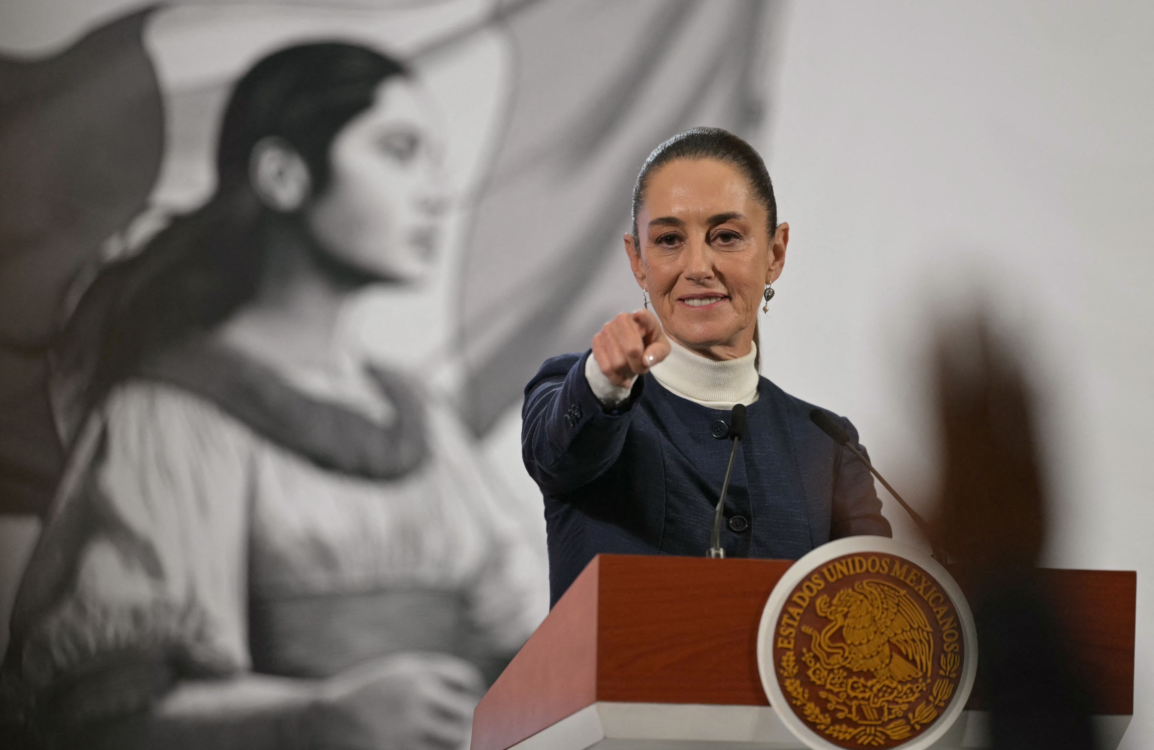 Prezydentka Meksyku Claudia Sheinbaum