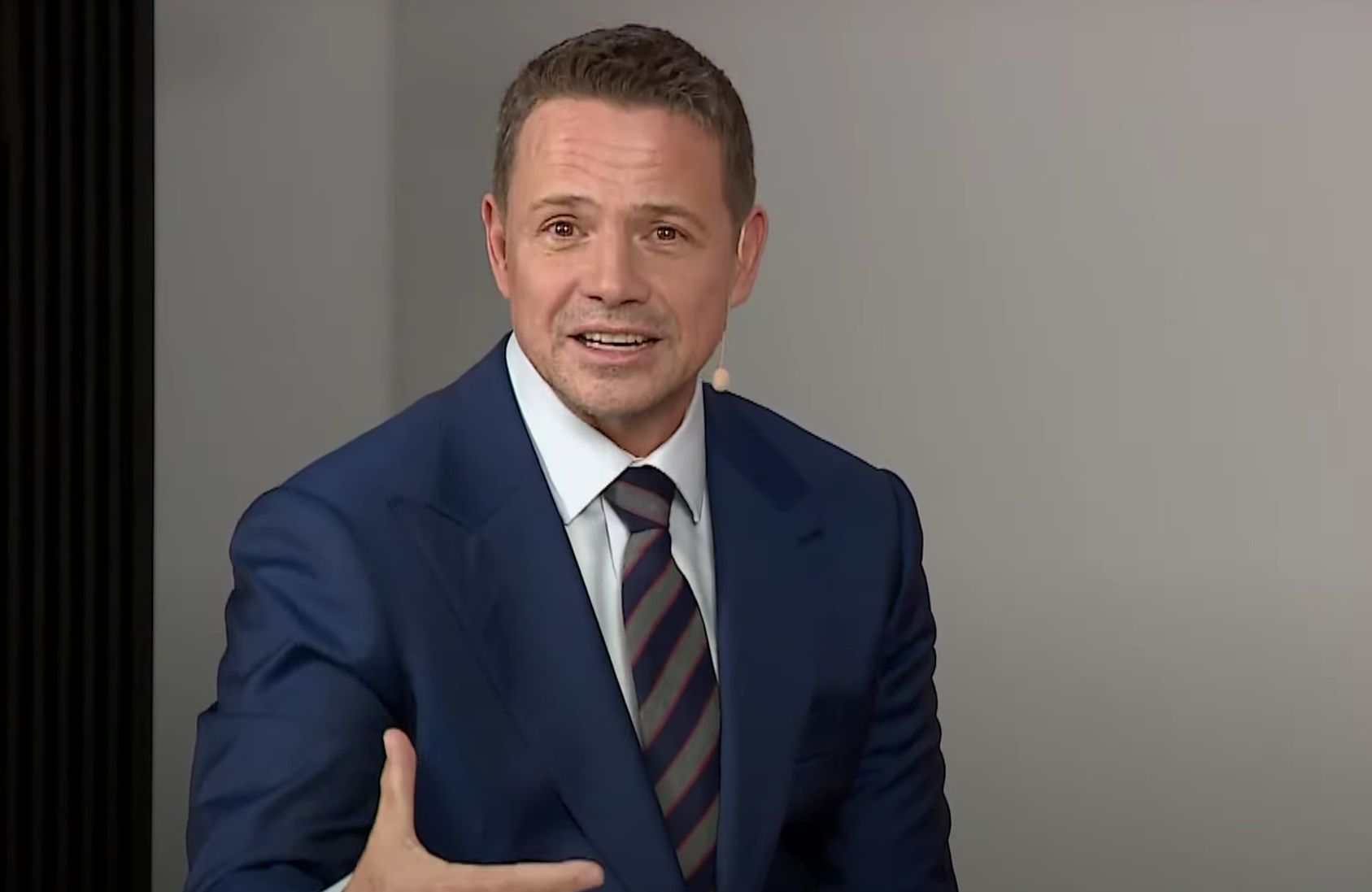 Rafał Trzaskowski podczas spotkania ze Sławomirem Mentzenem, 24. 05. 2025 r. fot: Youtube