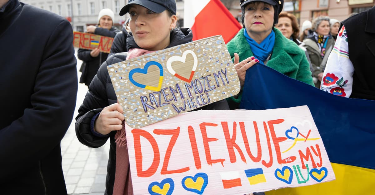 I had never been afraid to talk  Ukrainian on the street before. What happened to Poland?