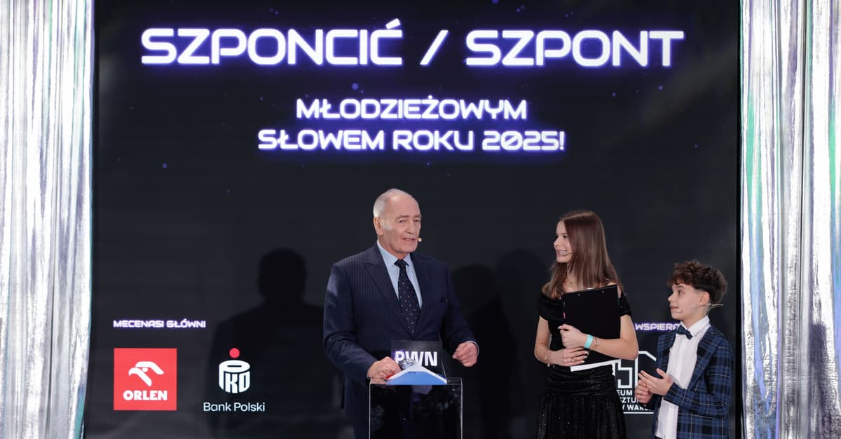Wybrano Młodzieżowe Słowo Roku 2025. SZPONCILIŚCIE kiedyś?