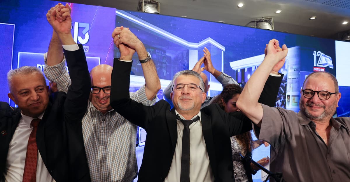 Historic elections in Israel. Netanyahu has no way to a majority. evidence results for arabian parties