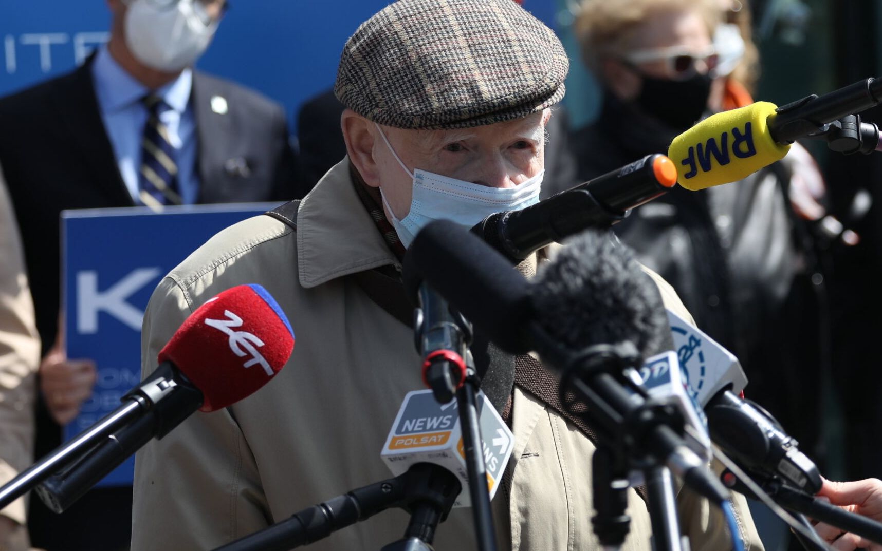 06.05.2021 Warszawa , Sad Najwyzszy . Protest solidarnosci z sedzia prof. Wroblem .
Fot. Maciek Jazwiecki / Agencja Gazeta