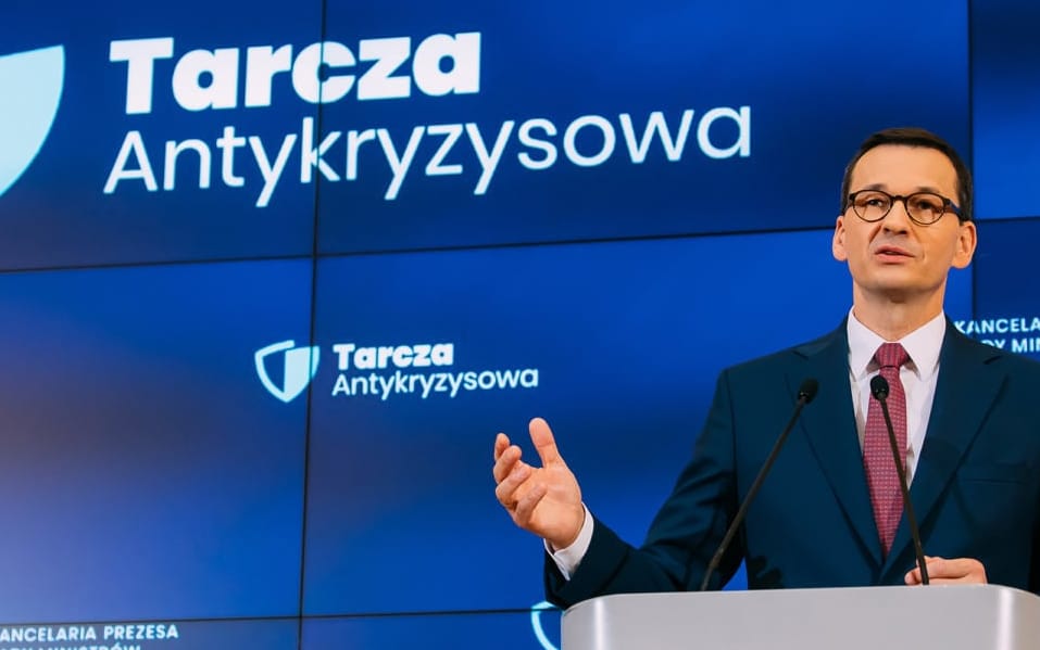 2020.03.18 Warszawa | Konferencja nt. Tarczy Antykryzysowej 
Fot: Krystian Maj/KPRM