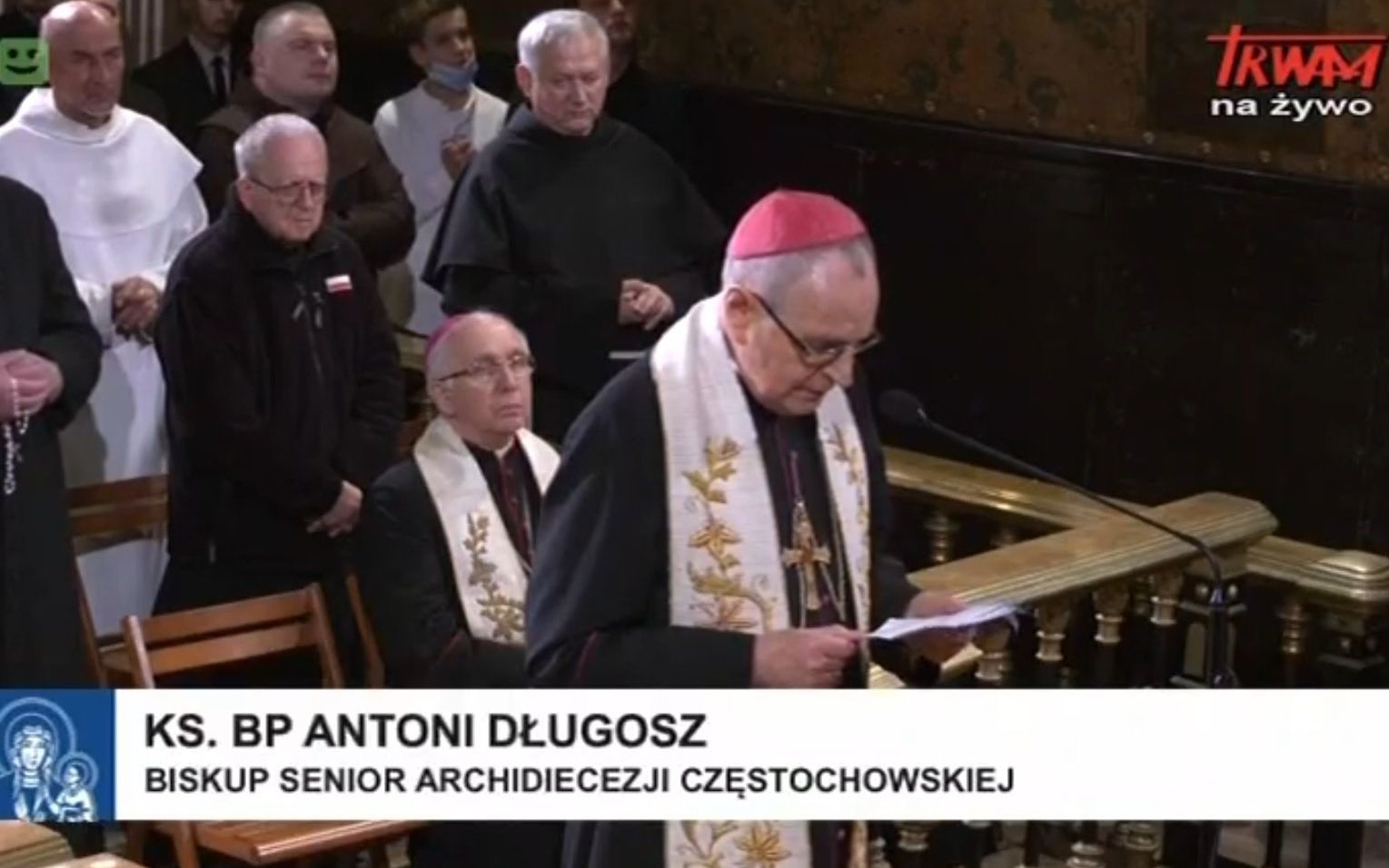 Grafika do artykułu Morawiecki jako ewangelista, Szumowski jako "przedłużenie czynów Jezusa". Apel Jasnogórski