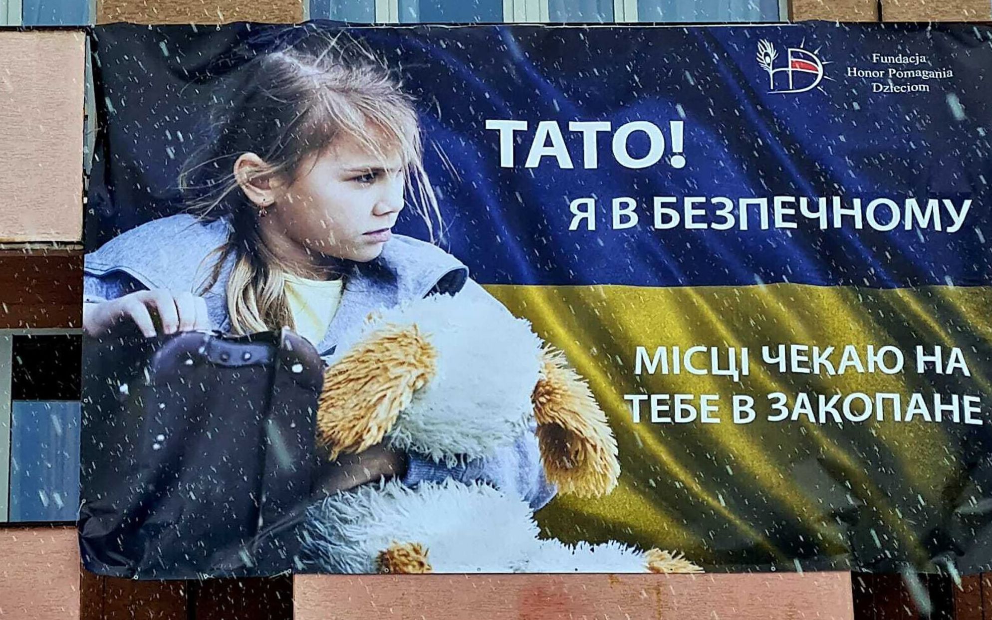 Grafika do artykułu Tato, jestem bezpieczna w Zakopanem. Jak górale goszczą Ukraińców [REPORTAŻ]
