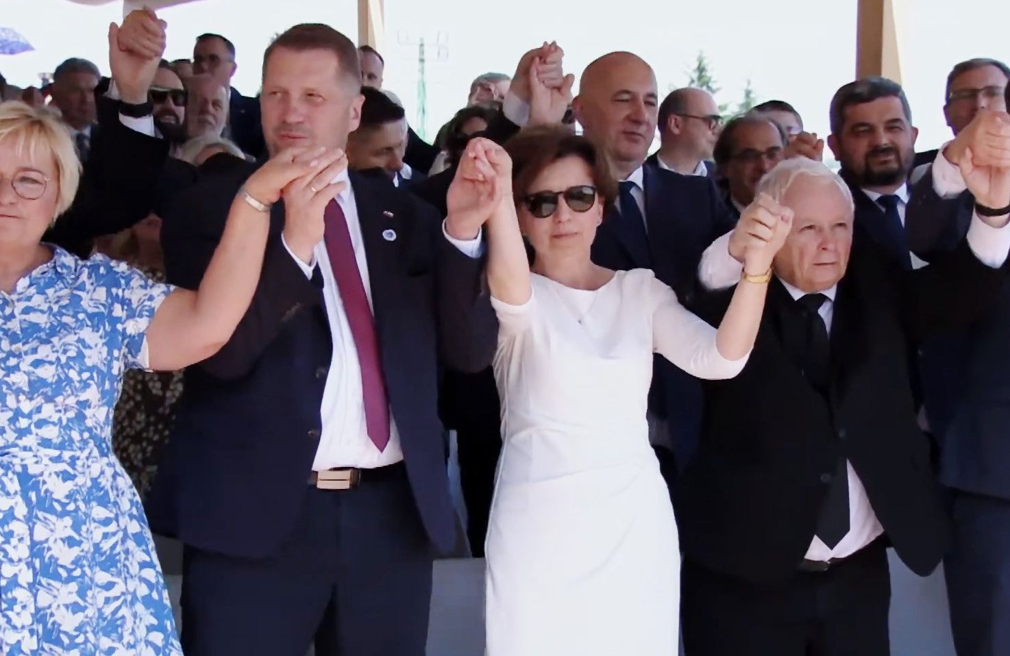 Politycy PiS na Jasnej Górze