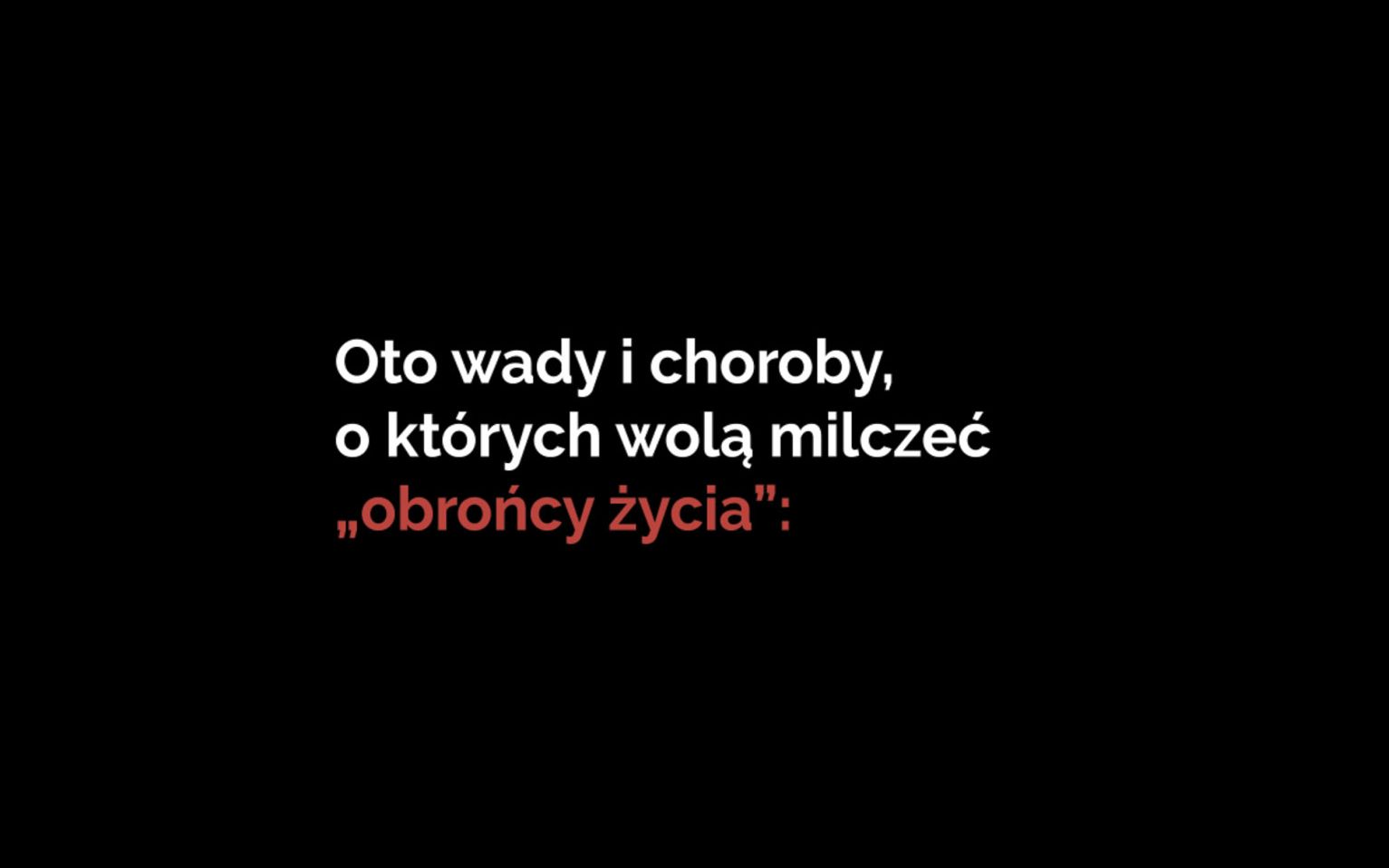 Grafika do artykułu UWAGA: drastyczne treści. Wady i choroby, o których wolą milczeć zwolennicy zakazu aborcji