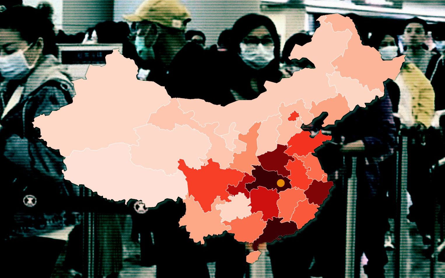 Grafika do artykułu „Ciepłe mięso” i koronawirus. To nieudolność reżimu napędza epidemię w Chinach