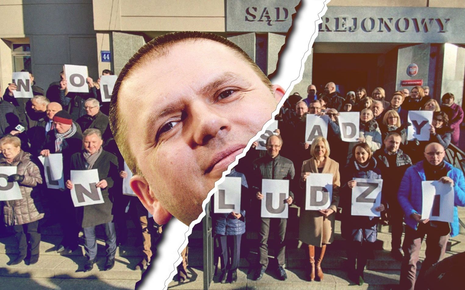 Grafika do artykułu OKO.press publikuje trzy uchwały olsztyńskiego sądu, które podarł sędzia Nawacki