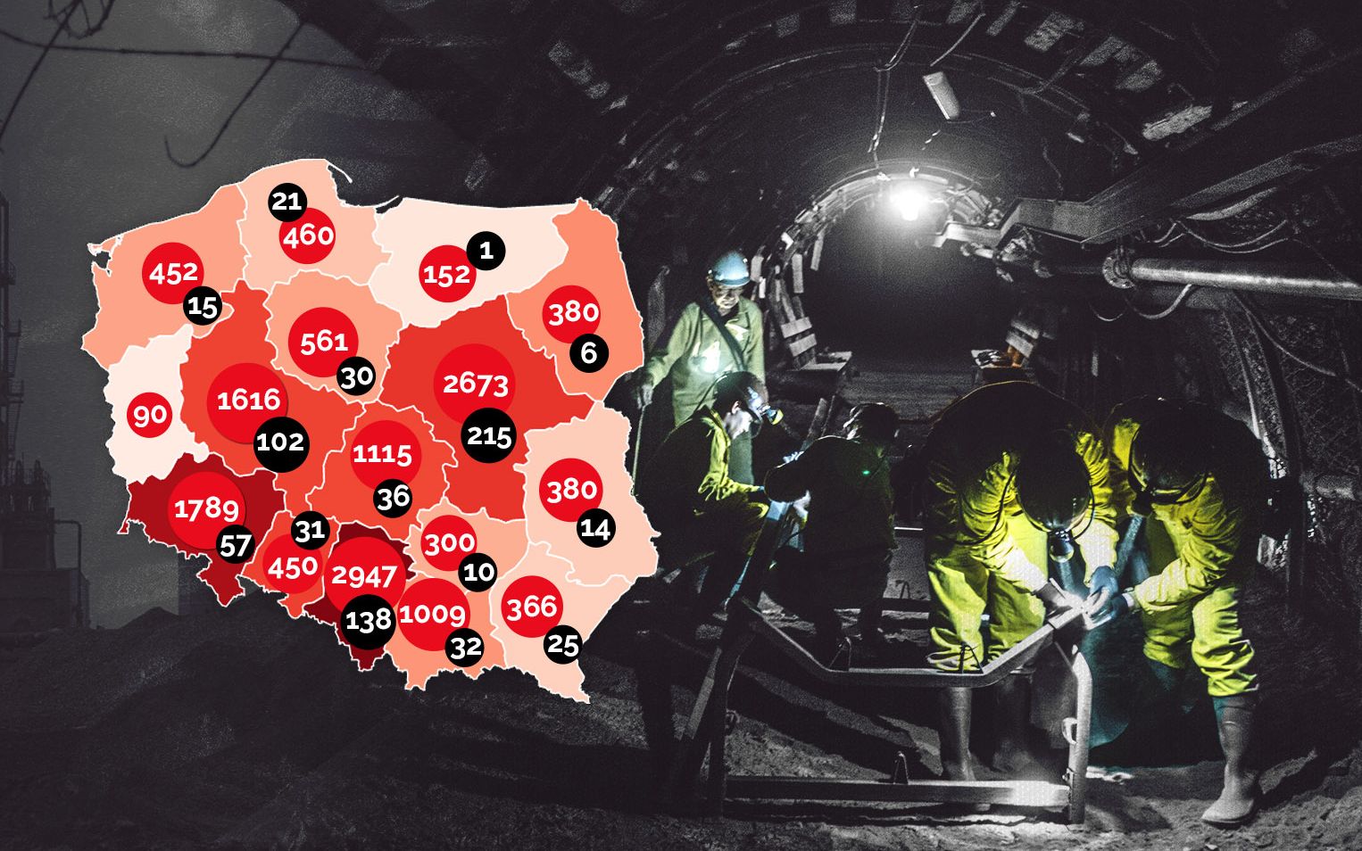 Grafika do artykułu Śląsk epicentrum epidemii, Polska śle maseczki do Watykanu. Na świecie już 4 miliony zakażeń [RAPORT, WYKRESY, MAPY]