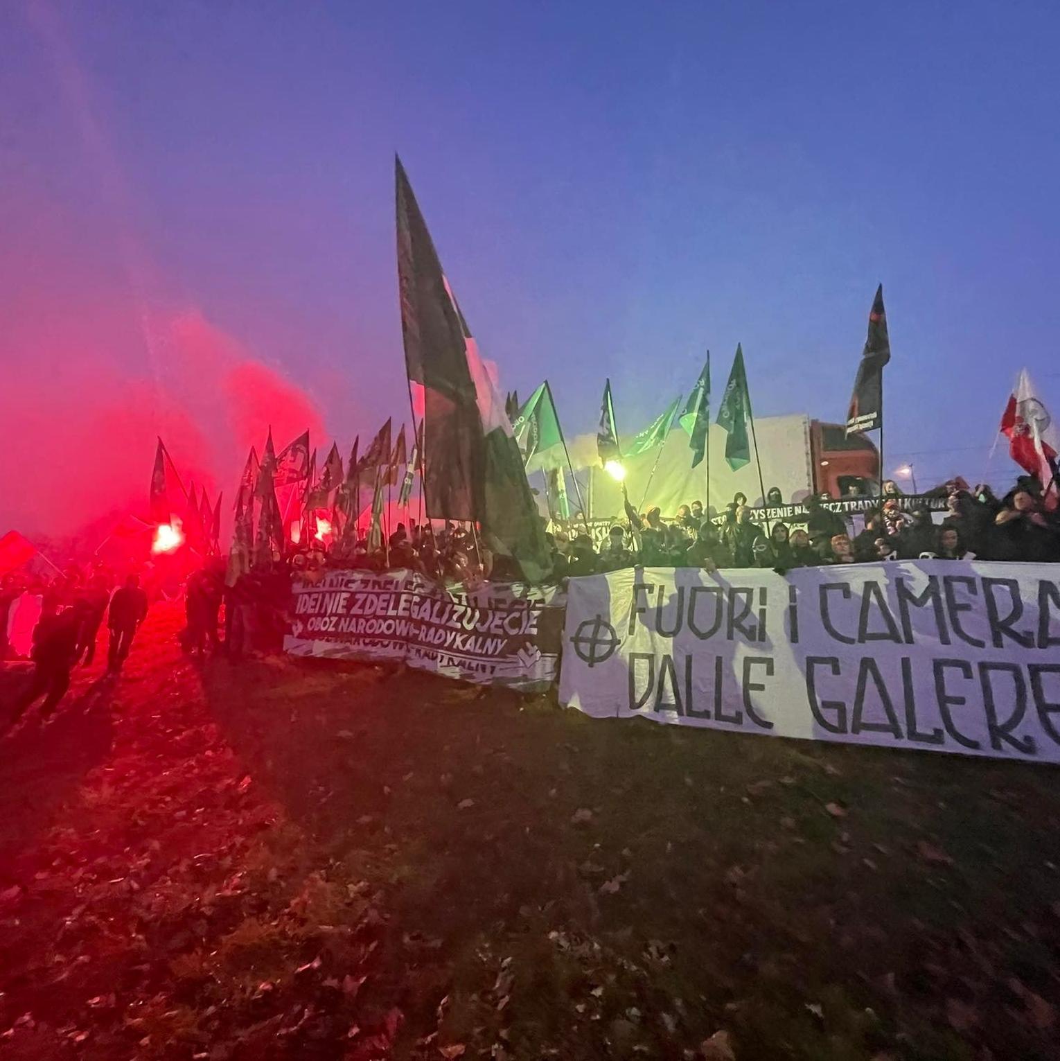 Warszawa, 11.11.2021; Marsz Niepodległości