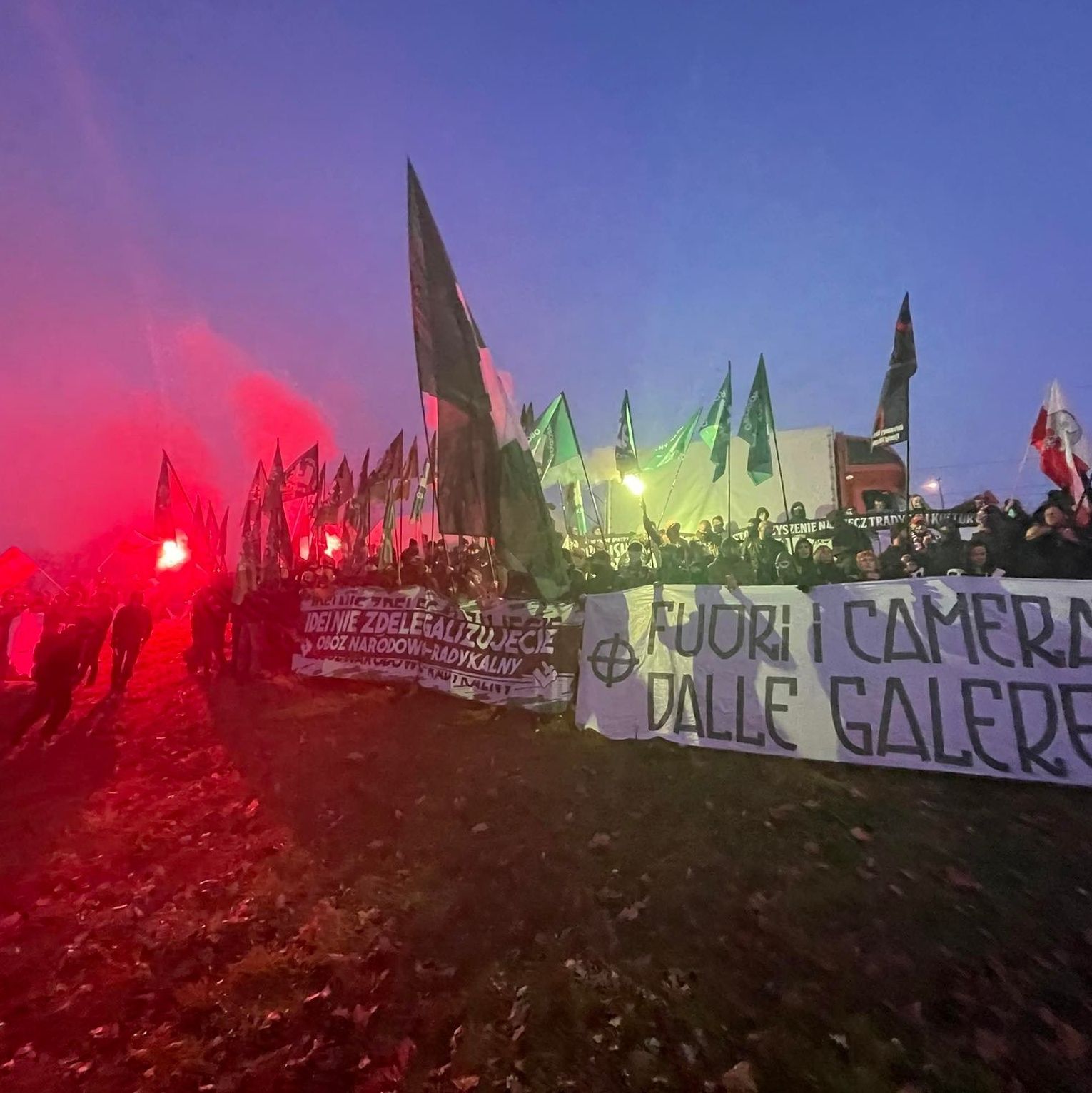 Warszawa, 11.11.2021; Marsz Niepodległości