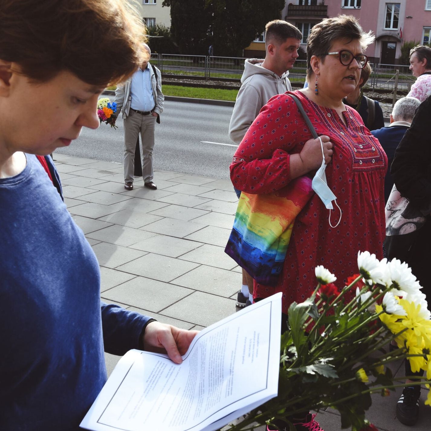 Warszawa, 04.08.2021. Czuwanie - ku pamięci kobiet z obozu na Zieleniaku