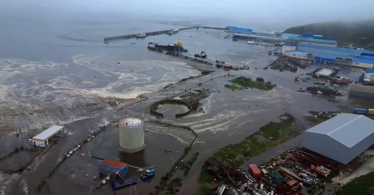 Wyspy Pacyfiku ewakuowane po trzęsieniu na Kamczatce