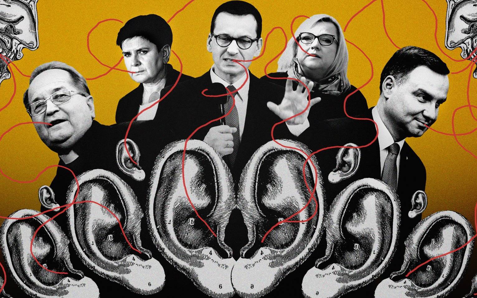 Grafika do artykułu Satanistyczne orgie Rydzyka i szarża Obajtka pod Somosierrą. Rozwiązujemy quiz OKO.press