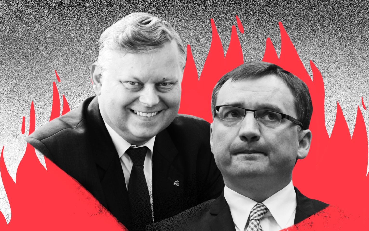 Grafika do artykułu PiS grilluje Ziobrę. SP grozi: "Dymisja Ziobry oznacza wybory, to prezent dla PO, LGBT i mafii"