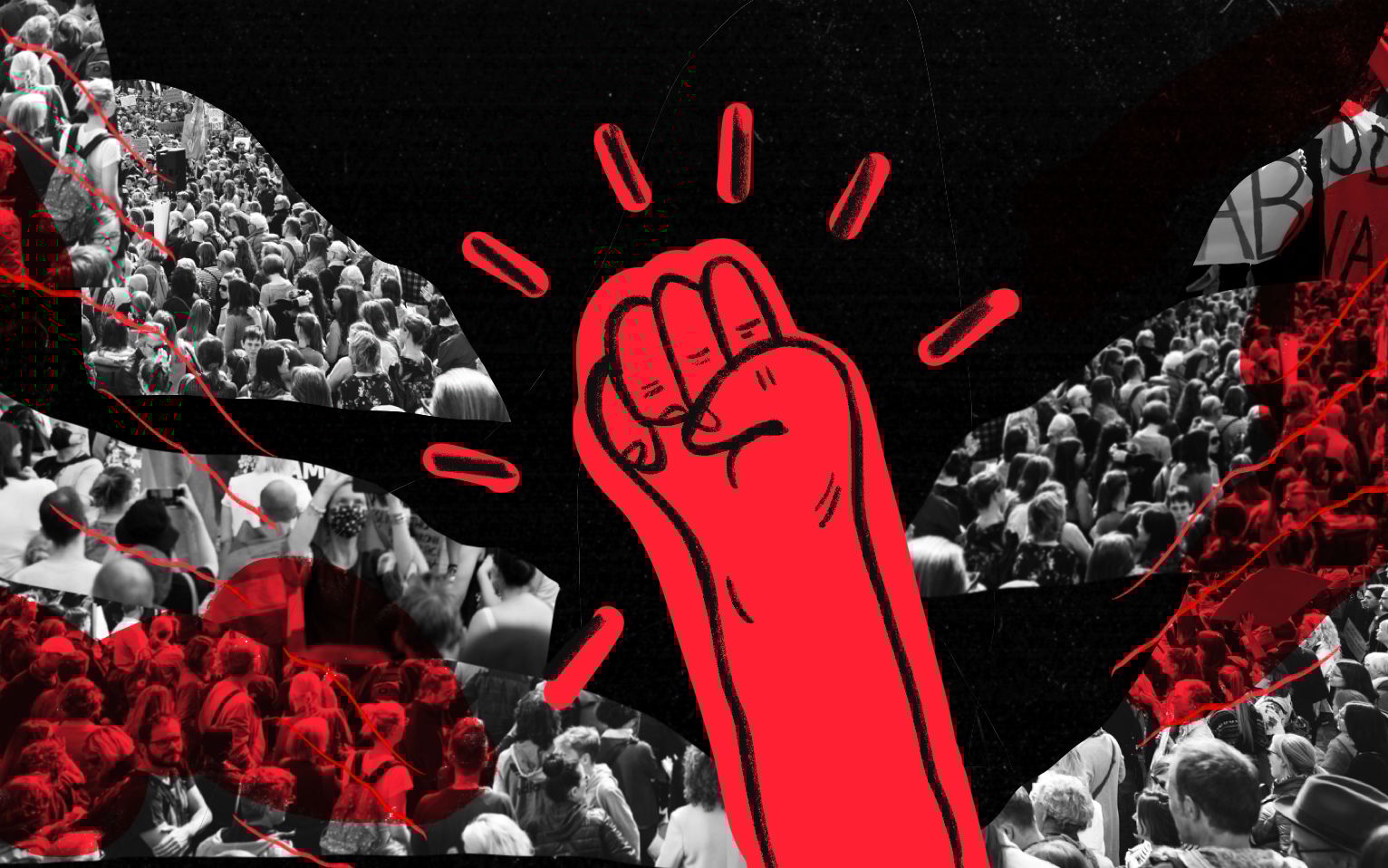 Grafika do artykułu Margot nie jest pierwsza. Martin Luther King i sufrażystki też nie byli „grzeczni". Bo nic by nie osiągnęli