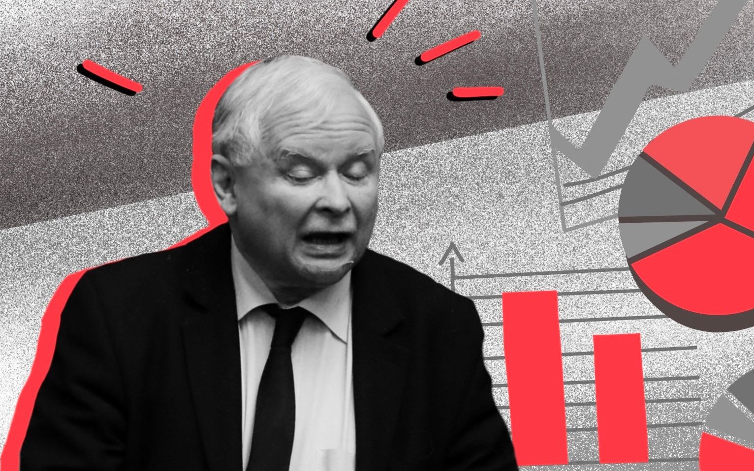 Grafika do artykułu Koniec snów o potędze, PiS się raczej nie odbije. Żelazny elektorat to tylko 16 proc. [SONDAŻ]