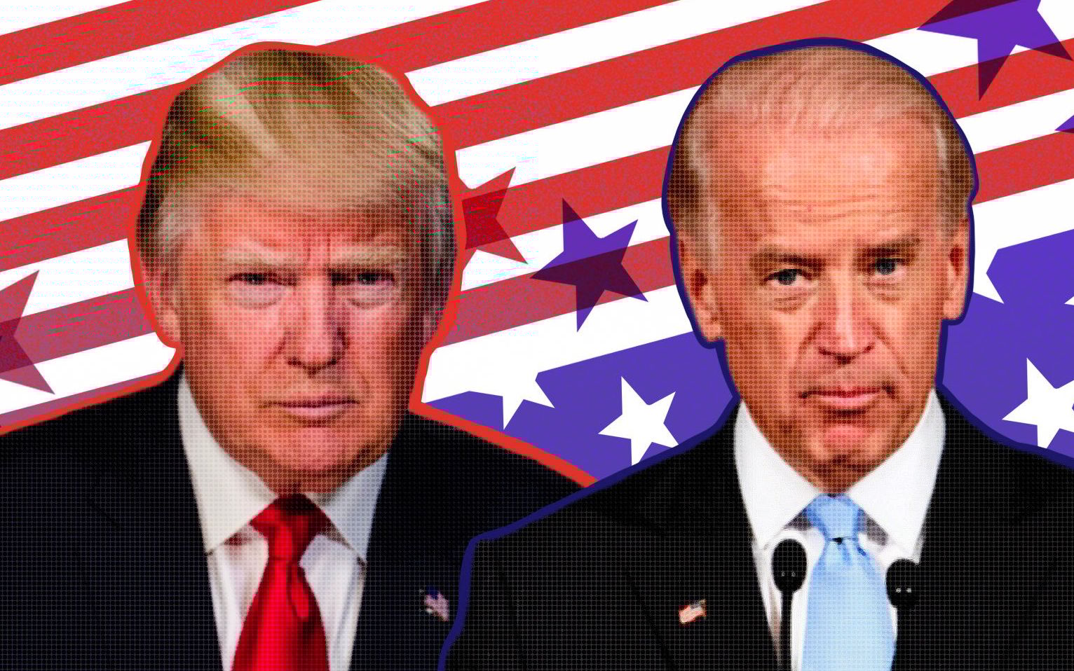 Grafika do artykułu Ameryka wybiera [NA ŻYWO]. Biden prowadzi w Pensylwanii, będzie zwycięzcą wyborów