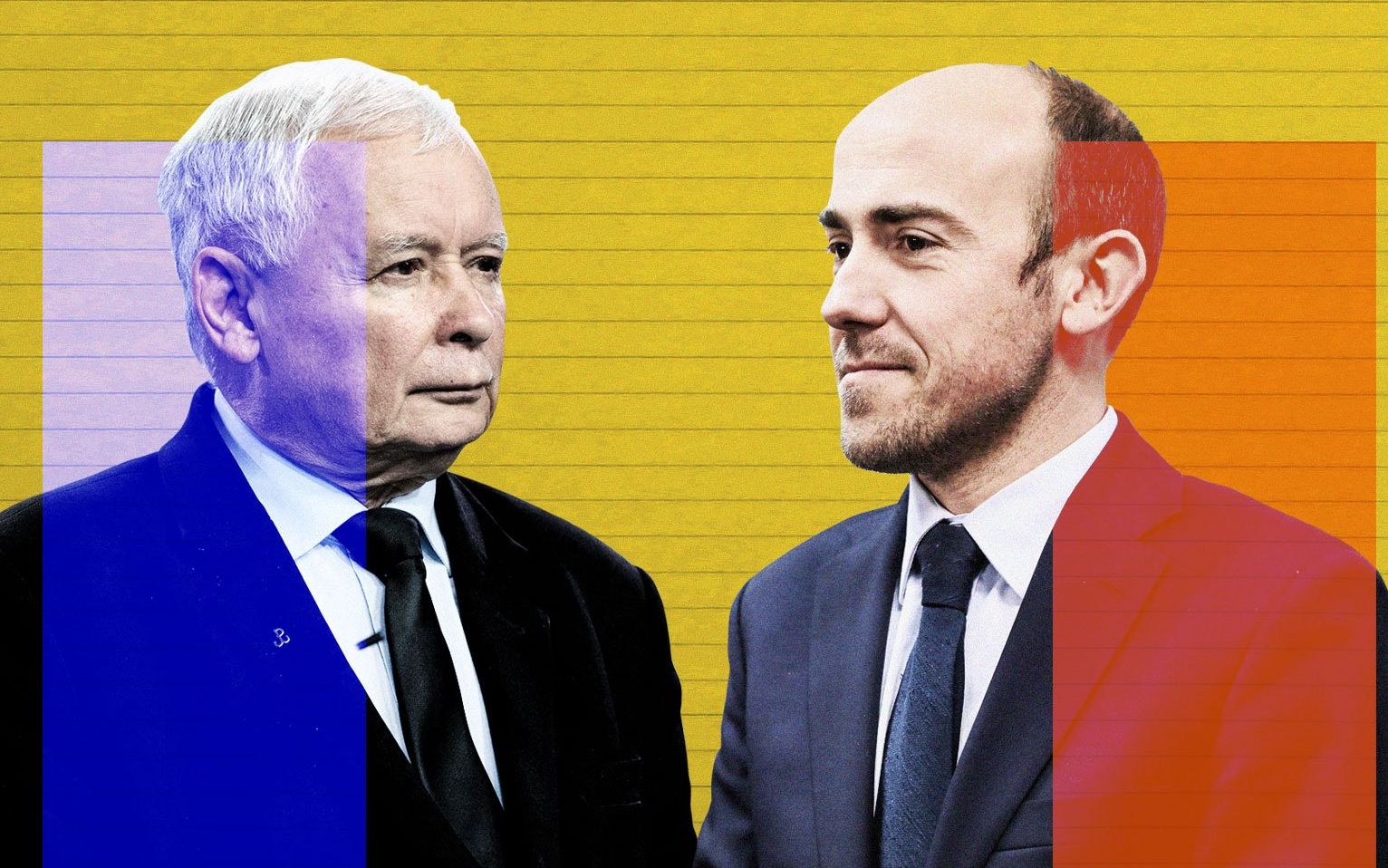 Grafika do artykułu Sensacyjny sondaż Kantar: PiS remisuje z KO, choć od października jej poparcie spadło. Jak to możliwe?