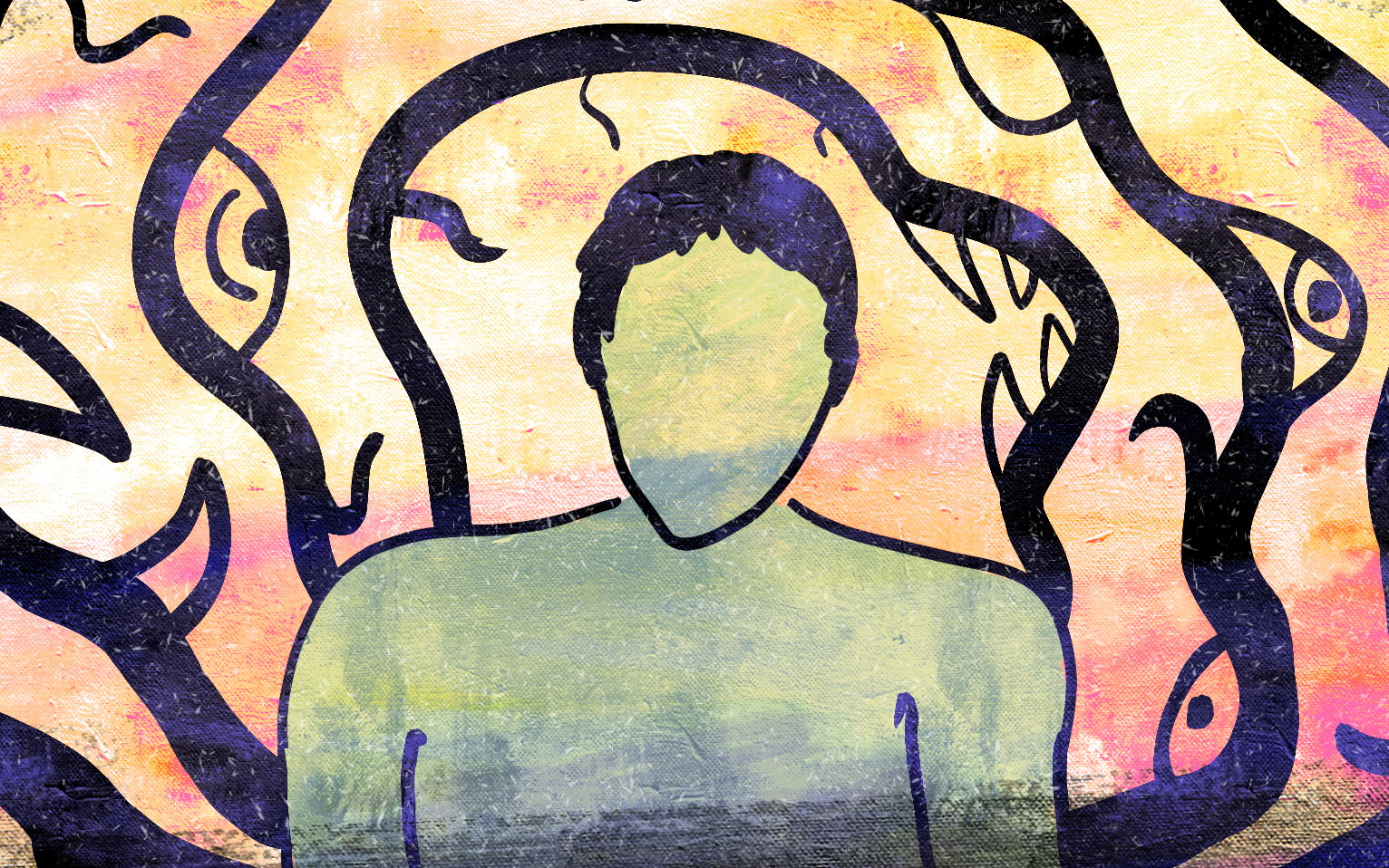 Grafika do artykułu Psychozy po zakażeniu koronawirusem. „Panicznie się boisz i zupełnie nie wiesz, dlaczego"