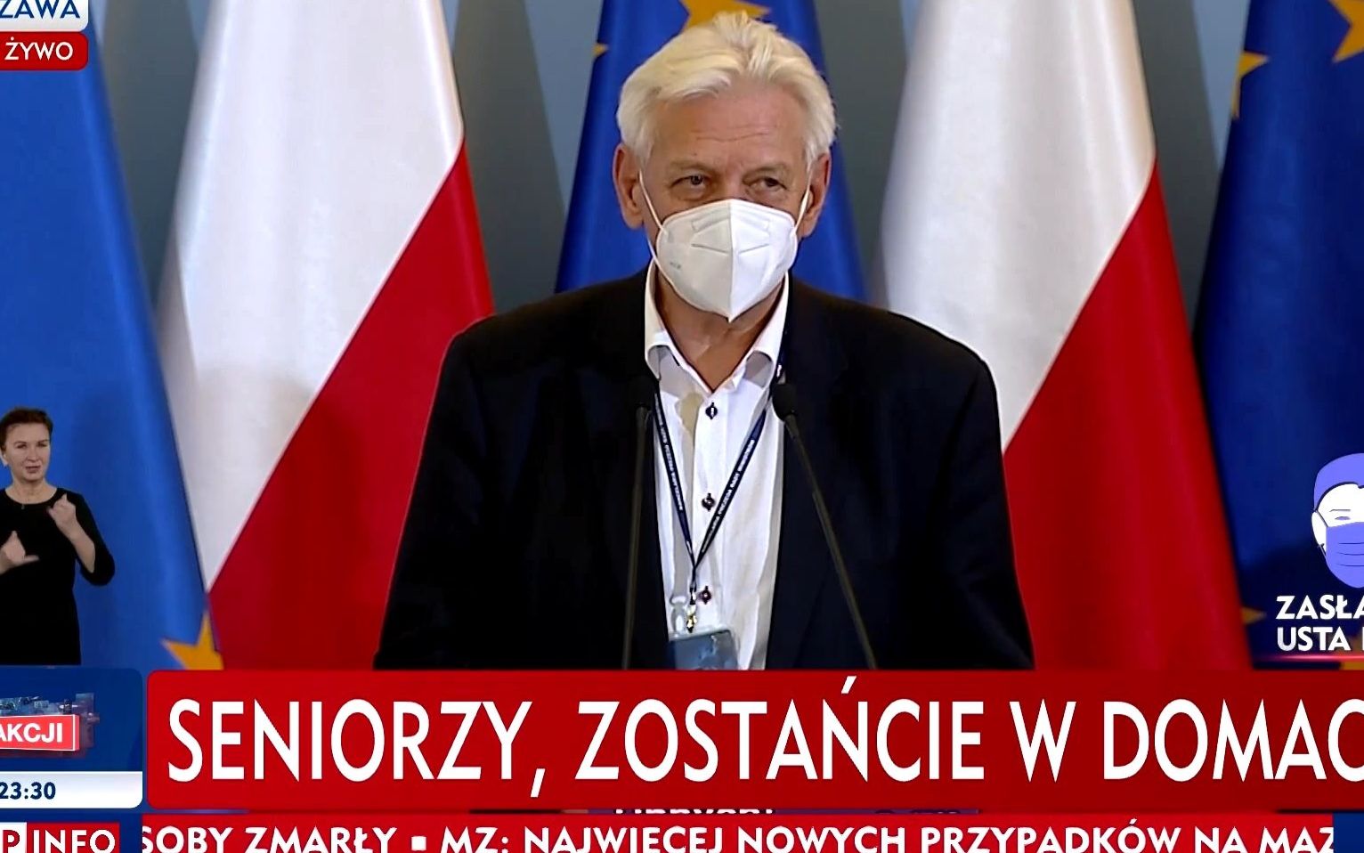 Grafika do artykułu Główny doradca premiera o szczepieniach osób 60+. "Jest ich ok. 2 miliony". Myli się o 7,7 mln