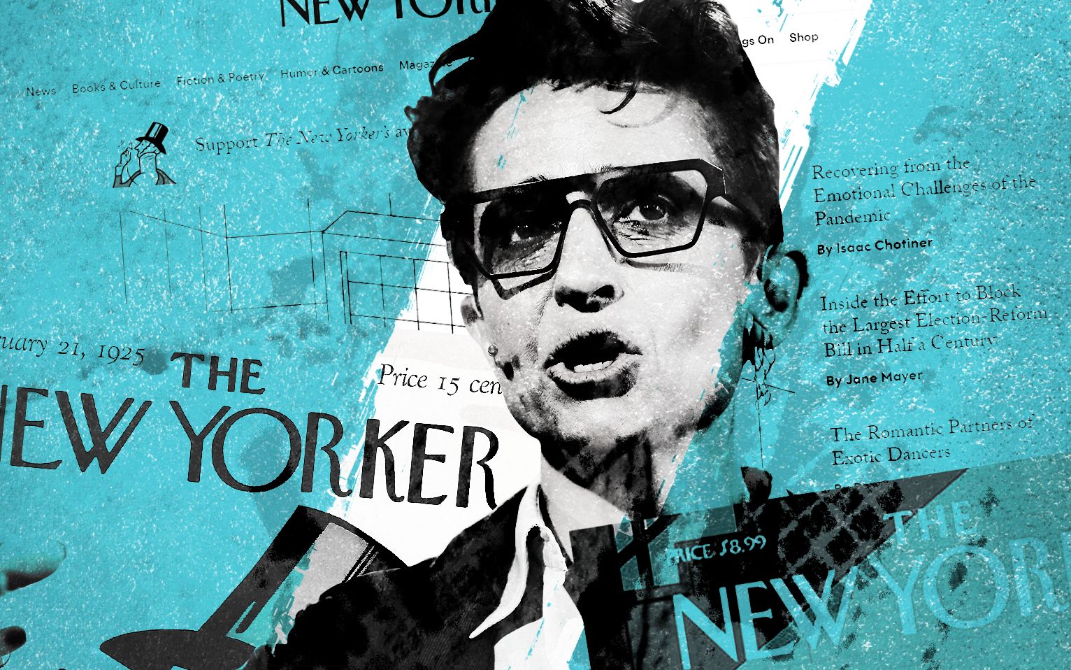 Grafika do artykułu Masha Gessen dla OKO.press: polskie państwo próbuje wybielić pamięć o Zagładzie [WYWIAD]