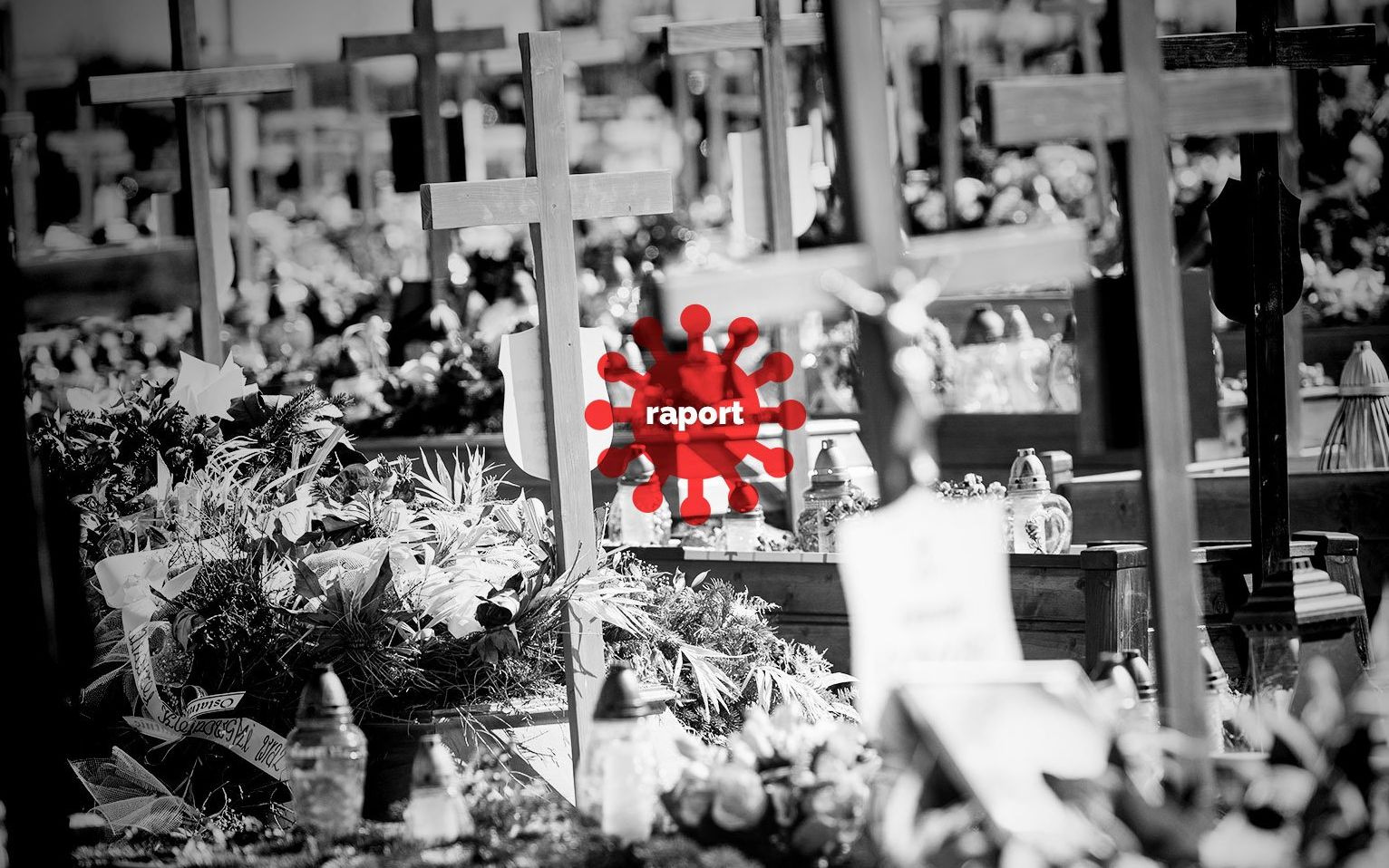 Grafika do artykułu 100 tys. ofiar epidemii, w rzeczywistości o wiele więcej. A nadchodzi tsunami - omikron