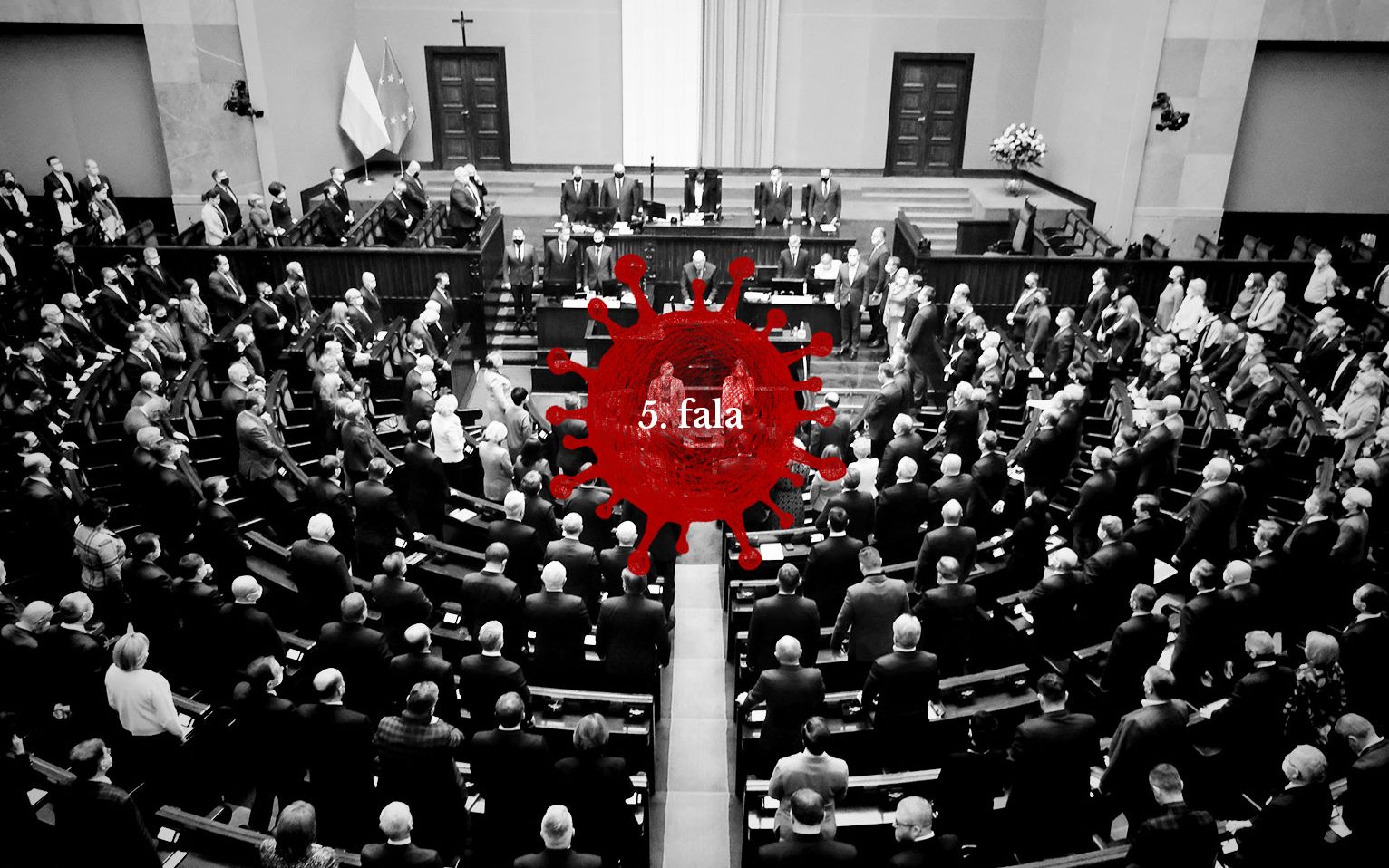 Grafika do artykułu Ponad milion osób na kwarantannie. W Sejmie nowy projekt ustawy, a minister ogłasza skrócenie izolacji