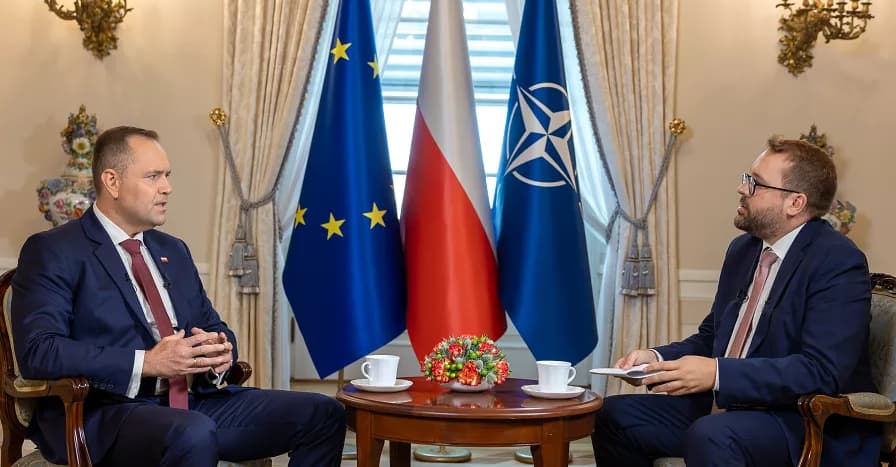 Nawrocki: tylko Trump może zapewnić pokój