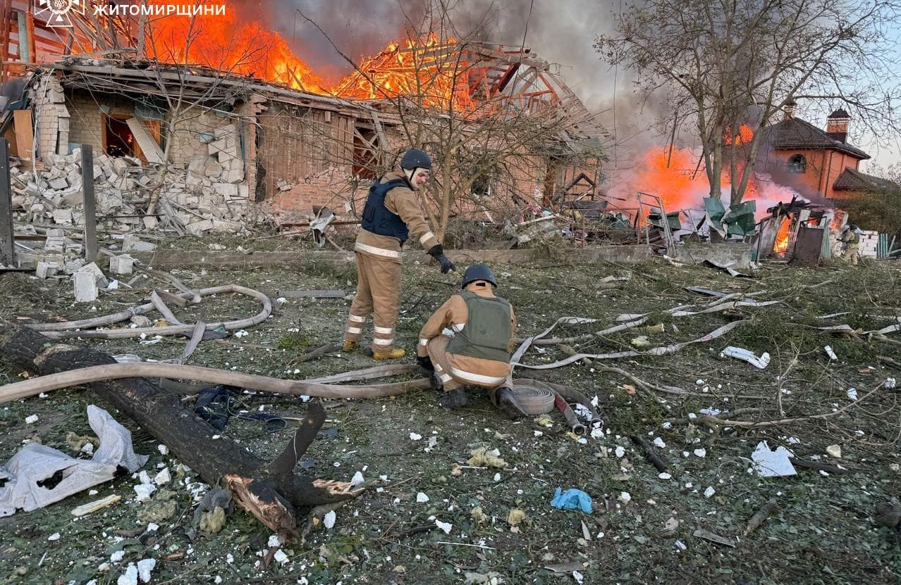 Atak na Ukrainę, obwód żytomierski