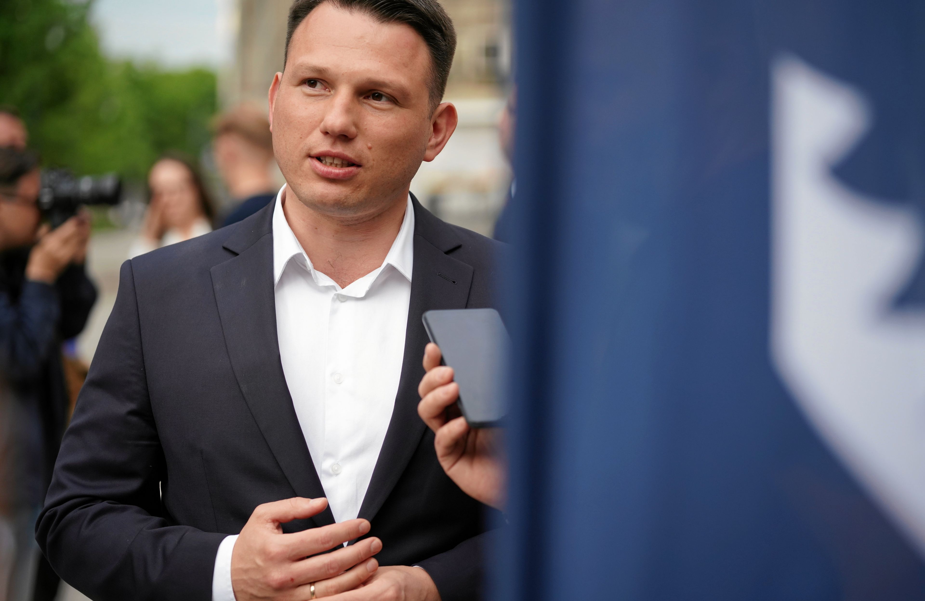 Wiec wyborczy Konfederacji w Lodzi