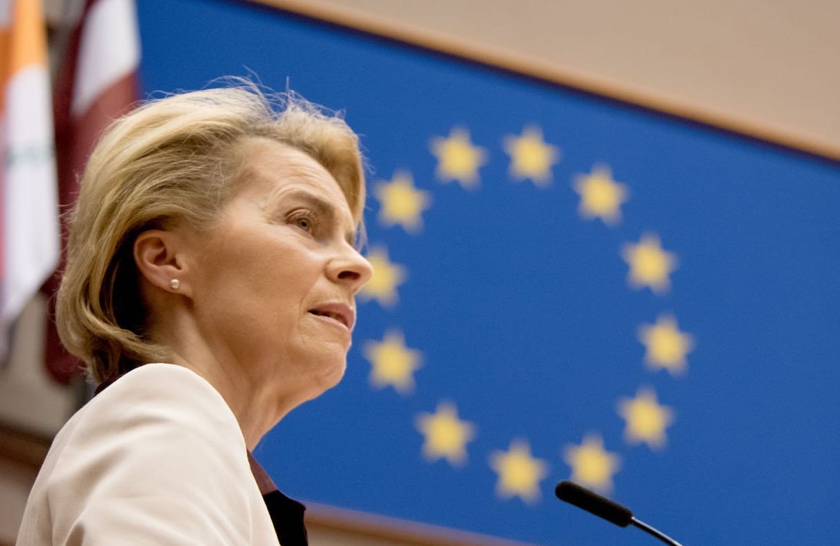 Ursula von der Leyen w Parlamencie Europejskim