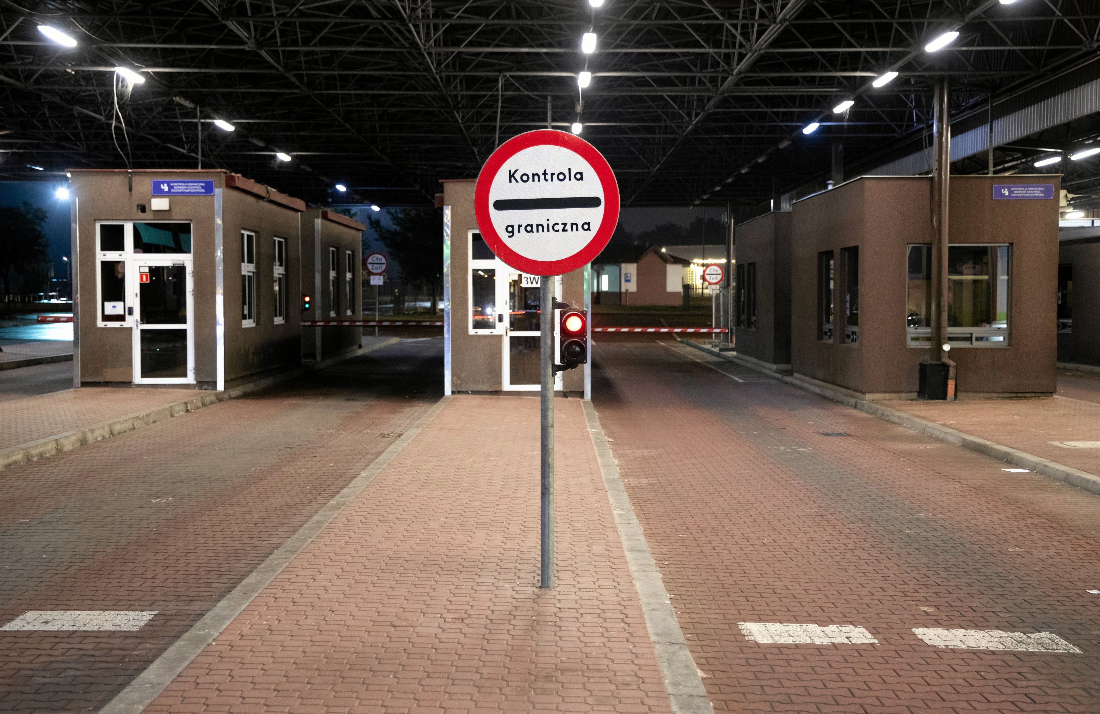 Przejscie graniczne z Bialorusia w Terespolu