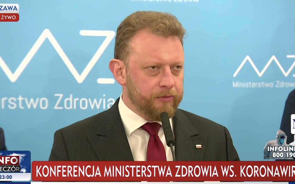 Grafika do artykułu Szumowski: cztery nowe przypadki koronawirusa w Polsce