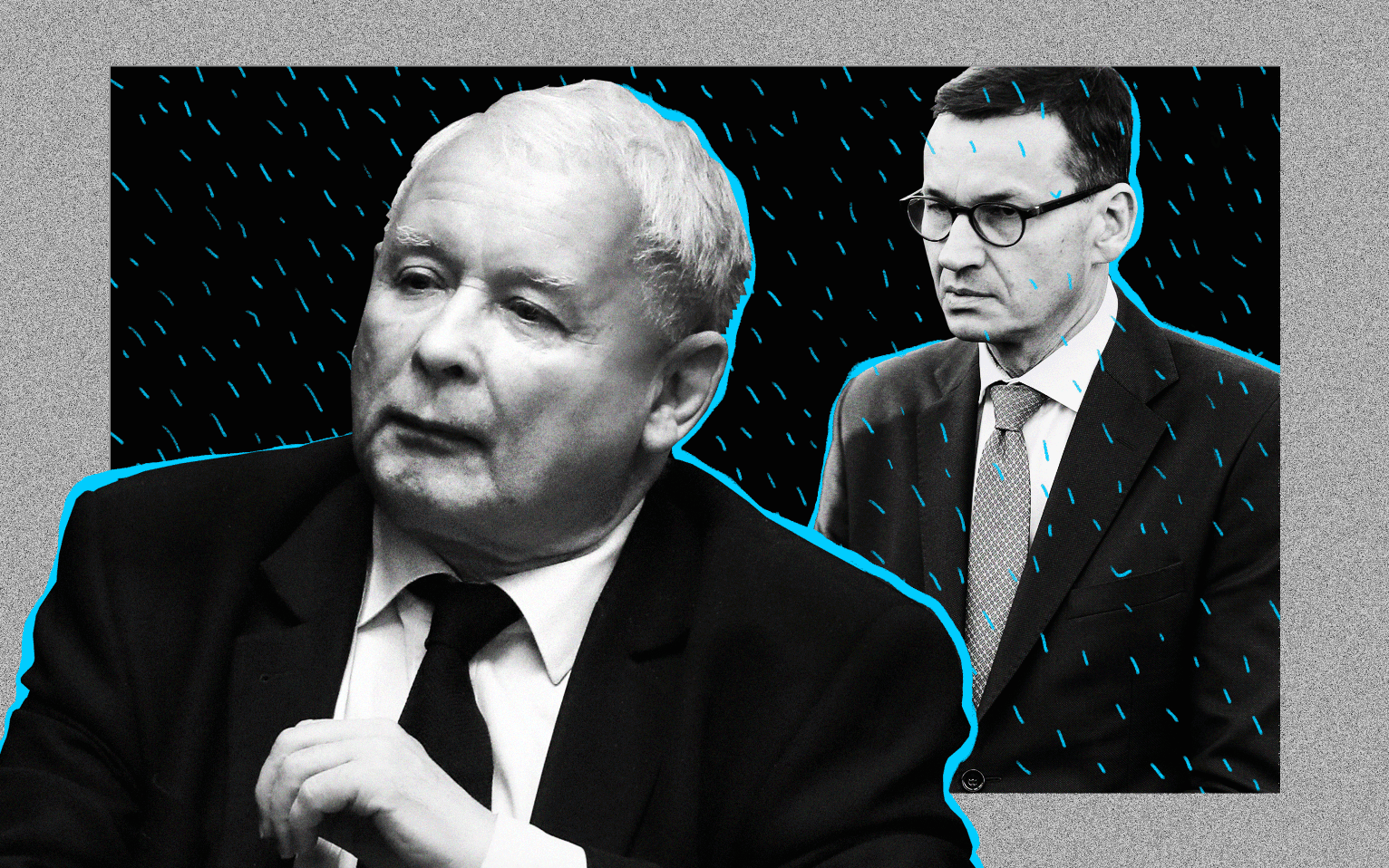 Grafika do artykułu Ujawniamy: osłabiony Kaczyński zmienia front, Morawiecki nie będzie delfinem. Skończy jako zderzak?