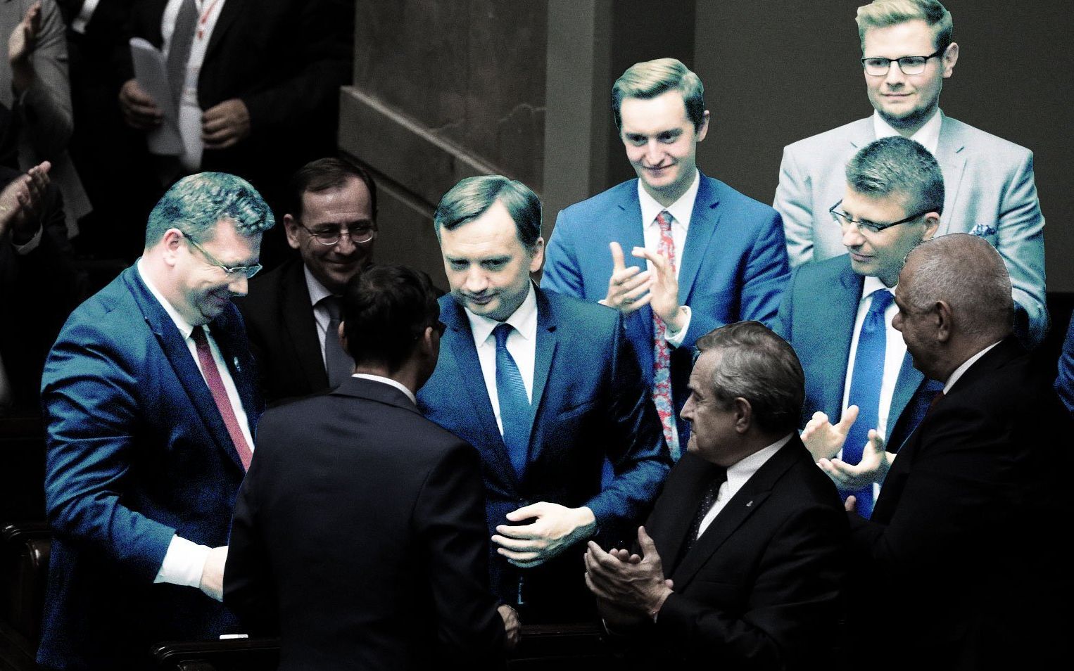 Grafika do artykułu 20 ludzi szeryfa. Kogo do parlamentu wprowadził Ziobro i co z tego będzie miał