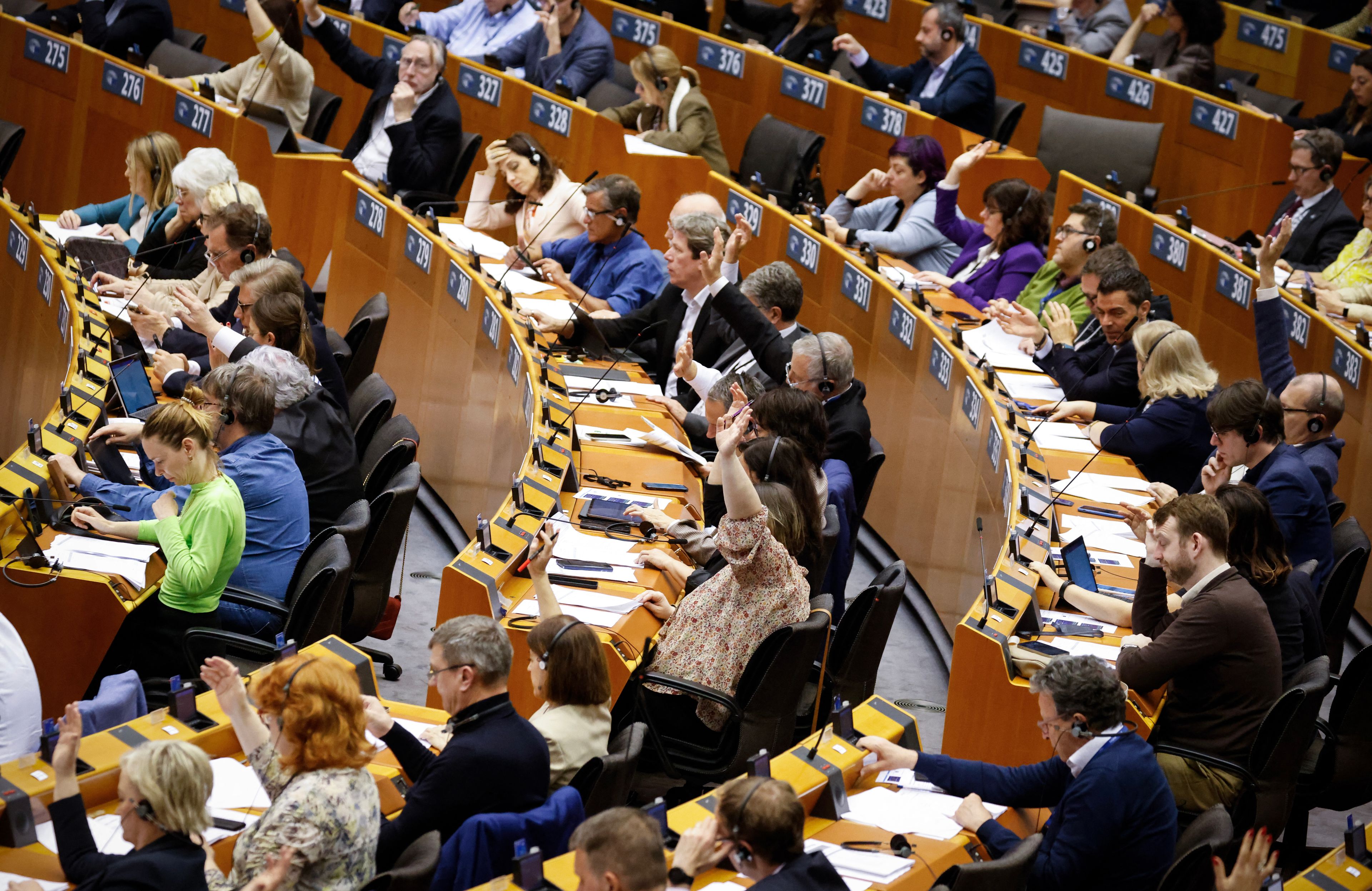 BELGIUM-EU-POLITICS-PARLIAMENT